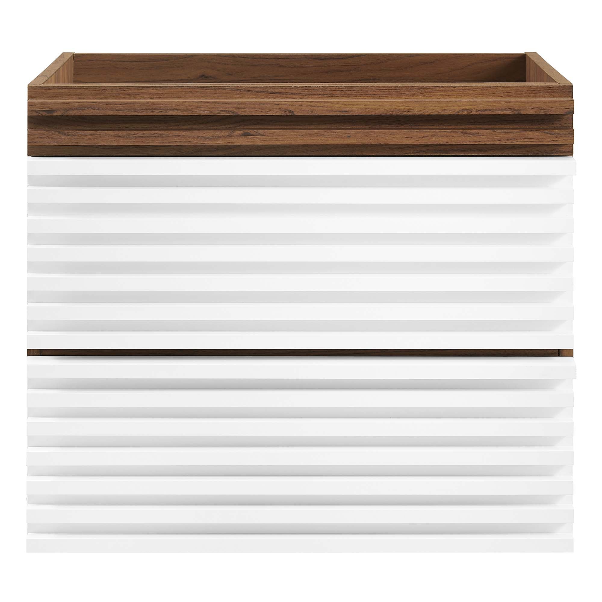 Render Wall-Mount Bathroom Cabinet Basin Not Included by Modway