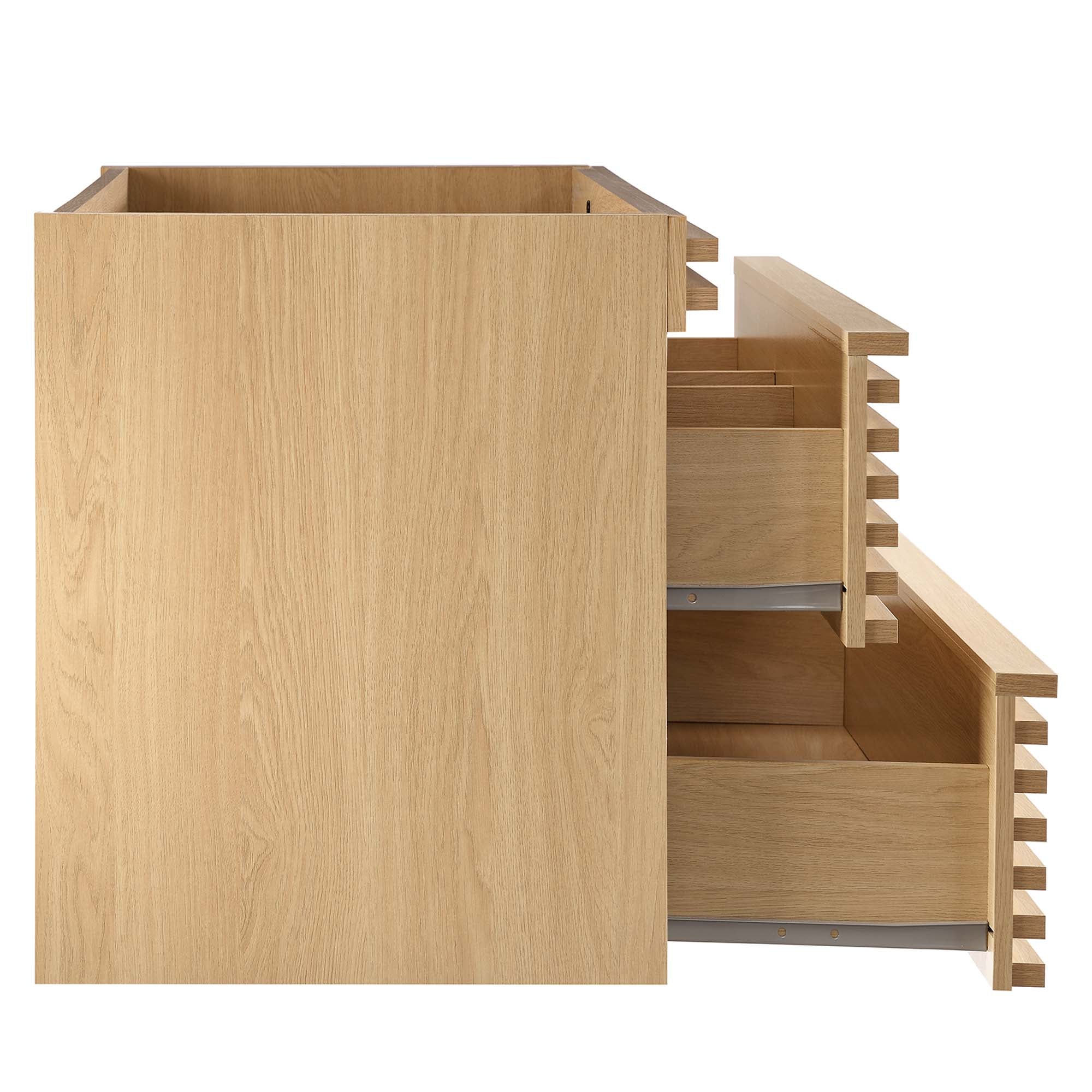 Render Wall-Mount Bathroom Cabinet Basin Not Included by Modway