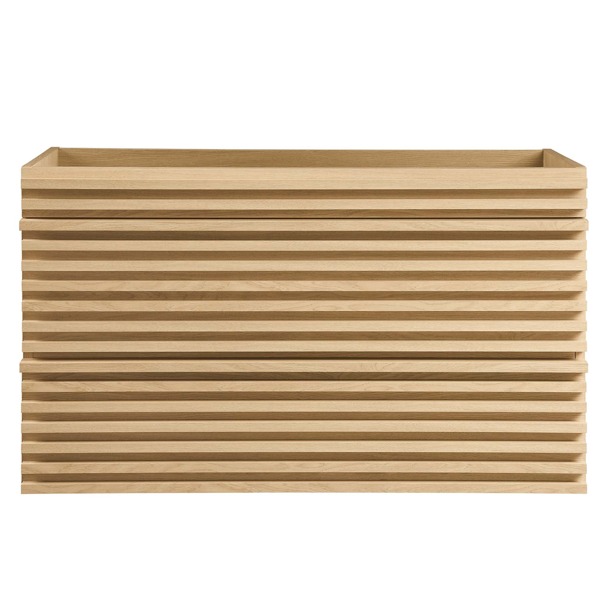 Render Wall-Mount Bathroom Cabinet Basin Not Included by Modway