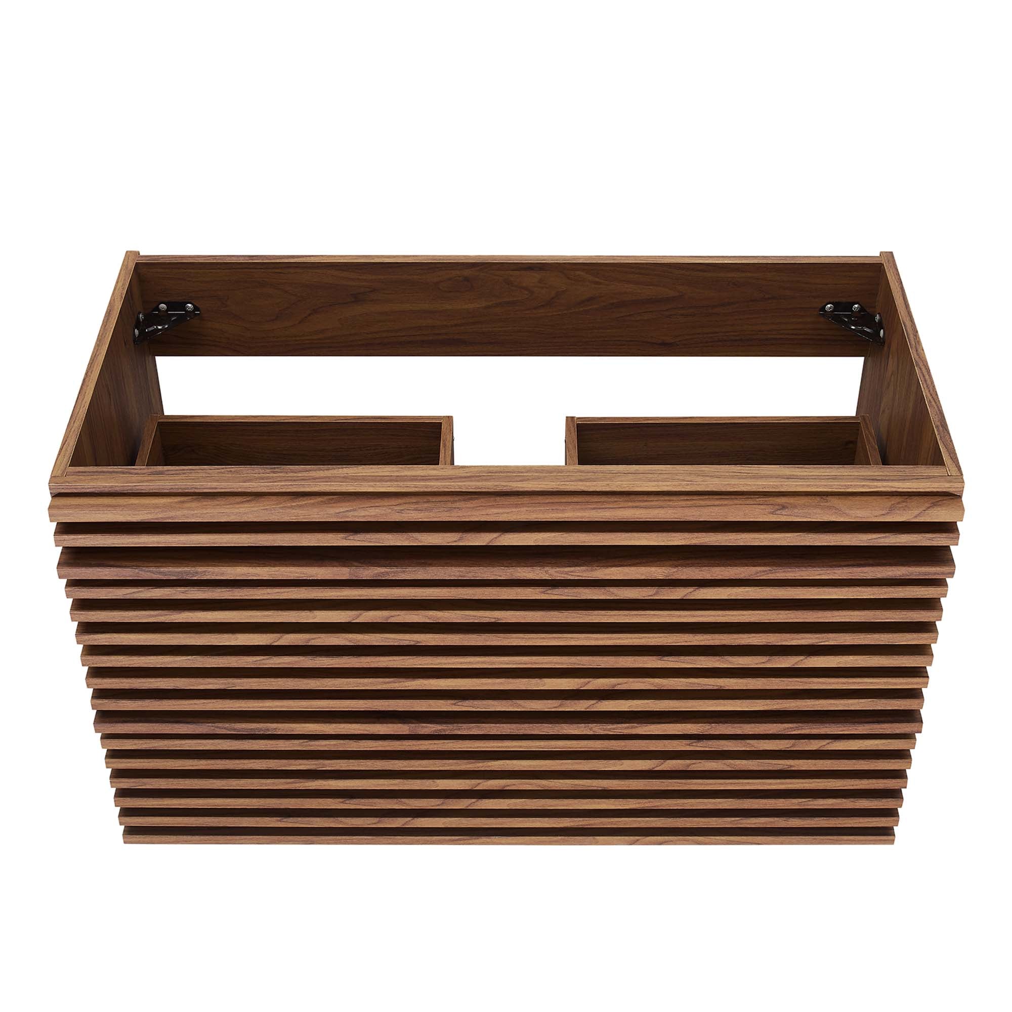 Render Wall-Mount Bathroom Cabinet Basin Not Included by Modway