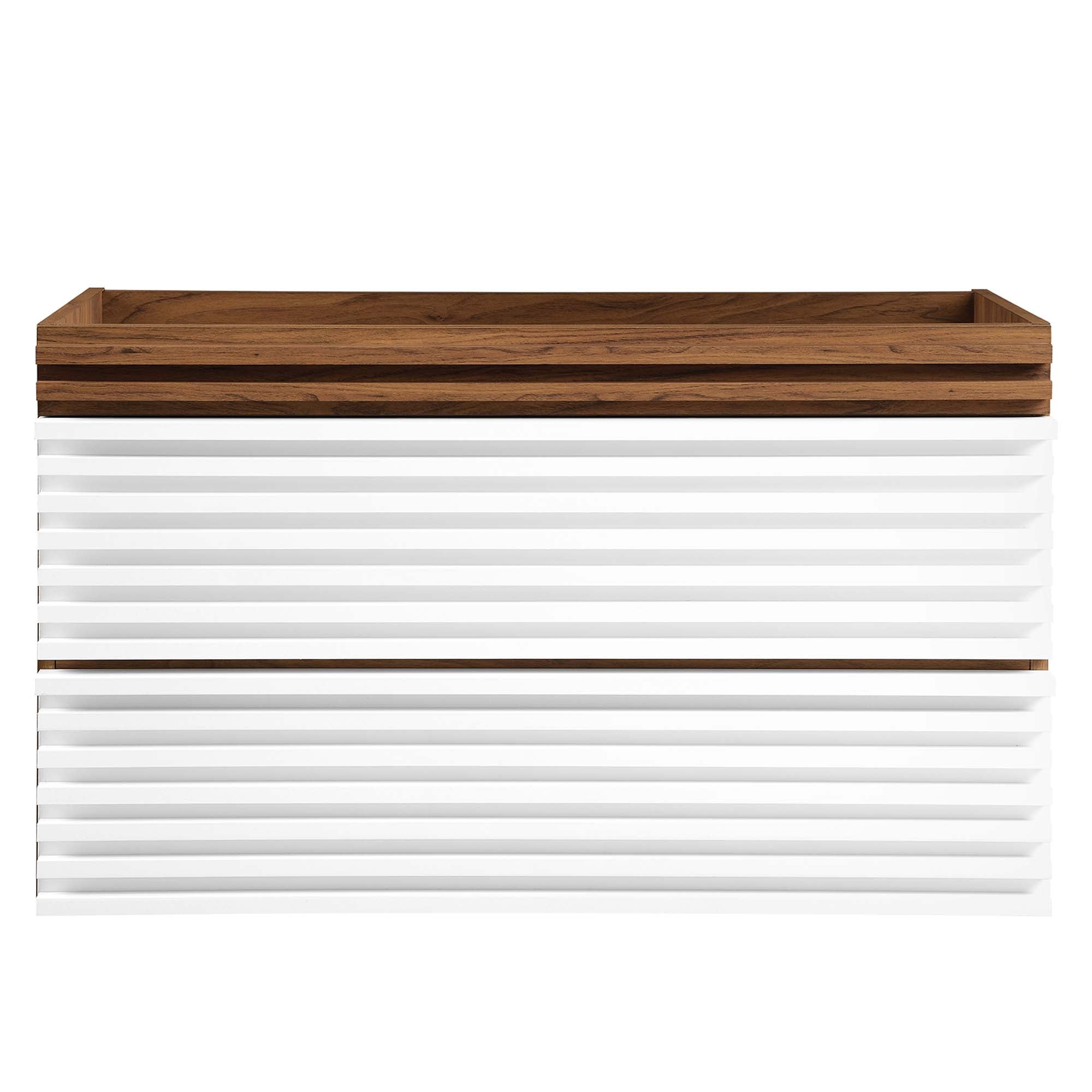 Render Wall-Mount Bathroom Cabinet Basin Not Included by Modway