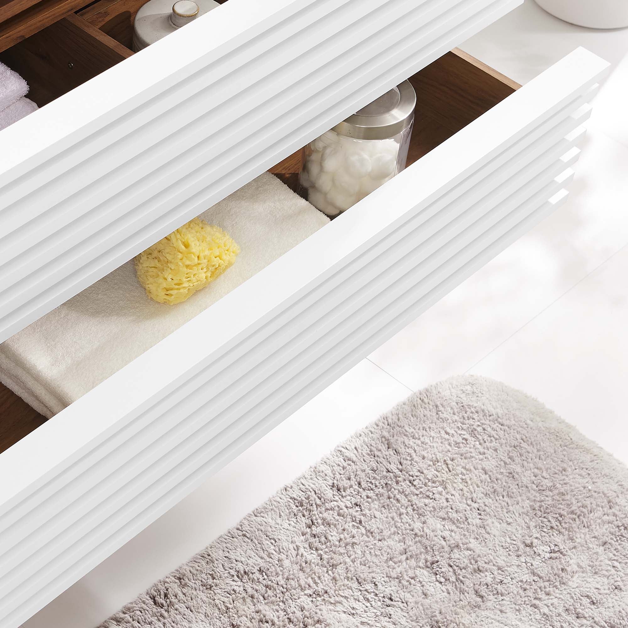 Render Wall-Mount Bathroom Cabinet Basin Not Included by Modway