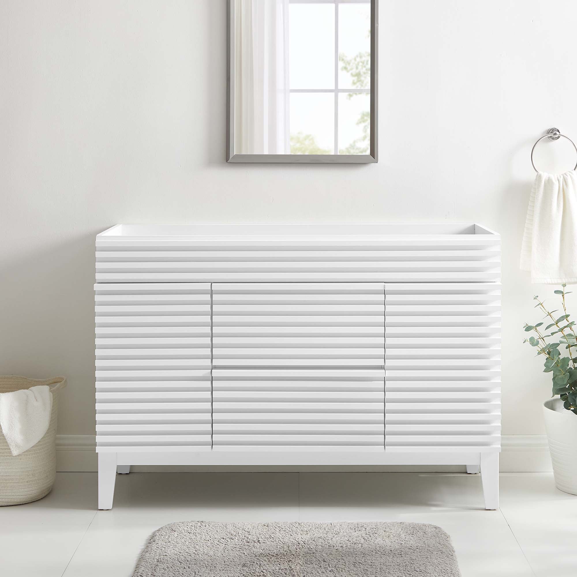 Render 48" Bathroom Cabinet Basin Not Included by Modway
