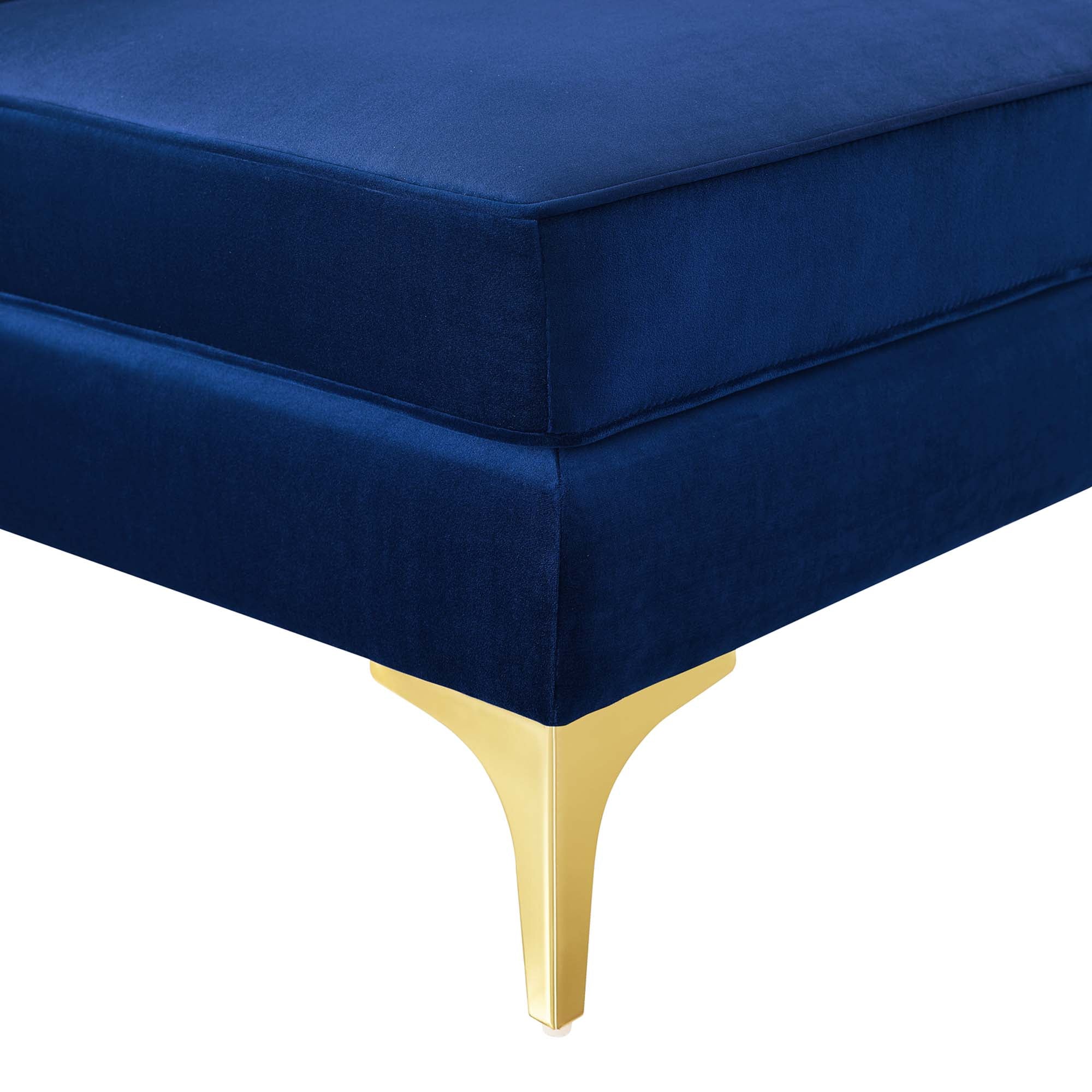Triumph Channel Tufted Performance Velvet 3-Seater Sofa by Modway