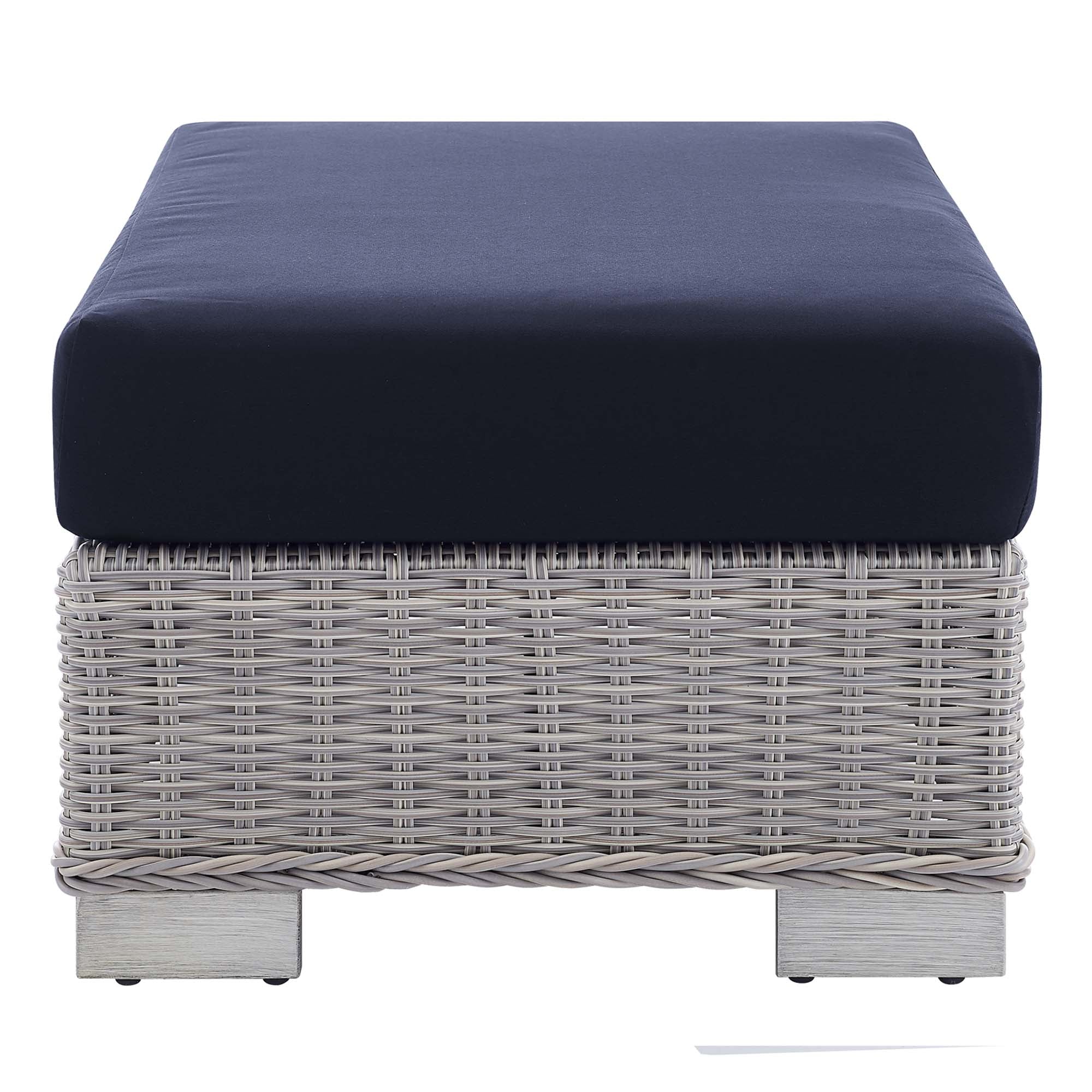 Conway 5-Piece Sunbrella® Outdoor Patio Wicker Rattan Furniture Set by Modway