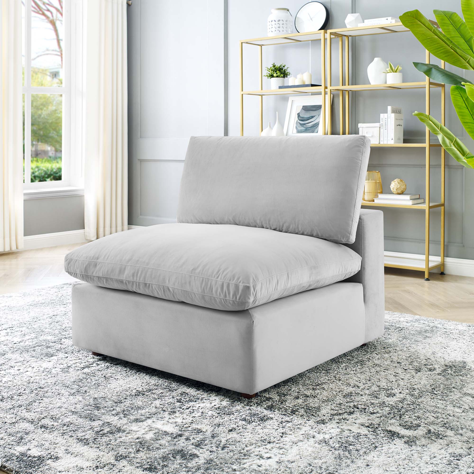 Commix Single Armless by Modway