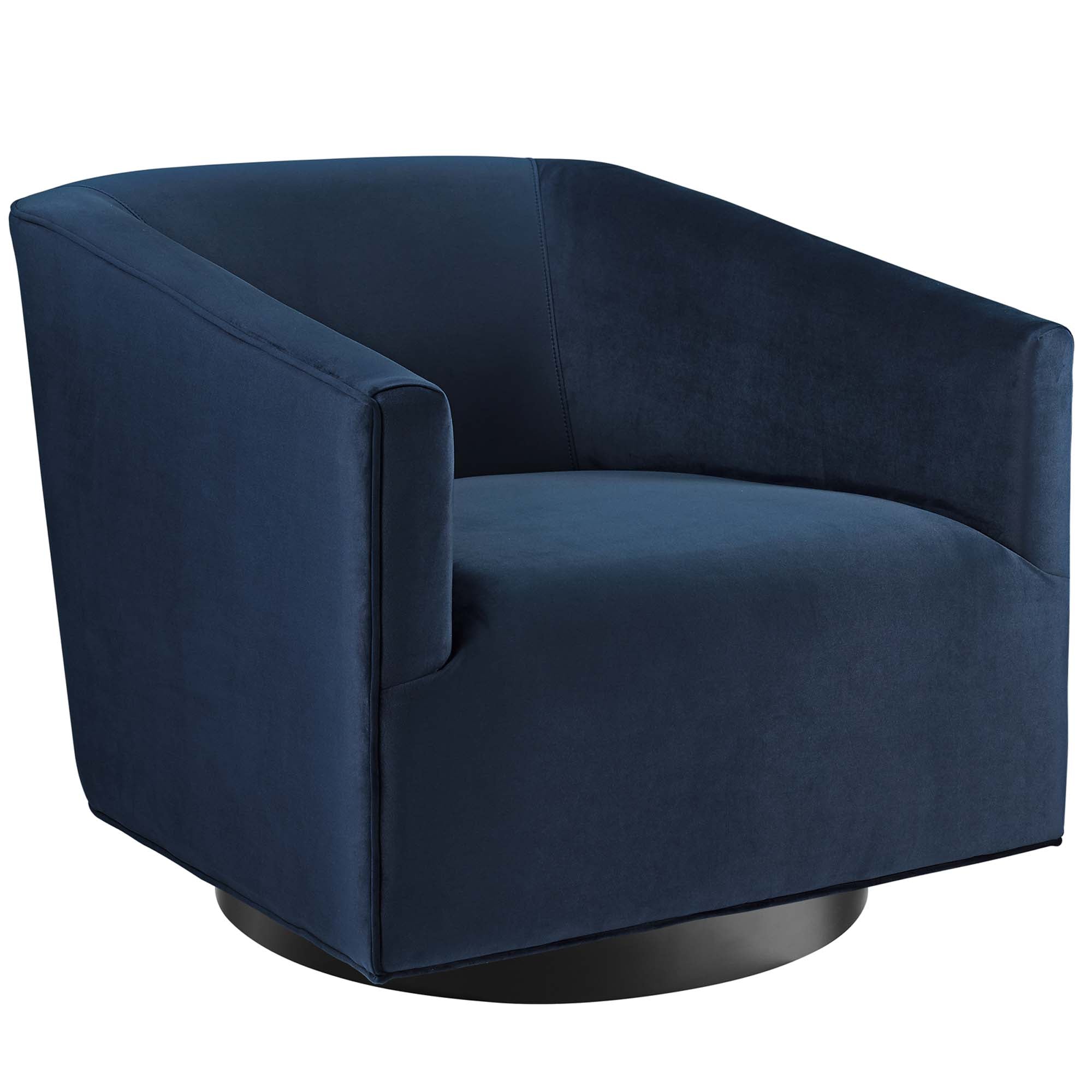 Twist Swivel Chair Performance Velvet Set of 2 by Modway