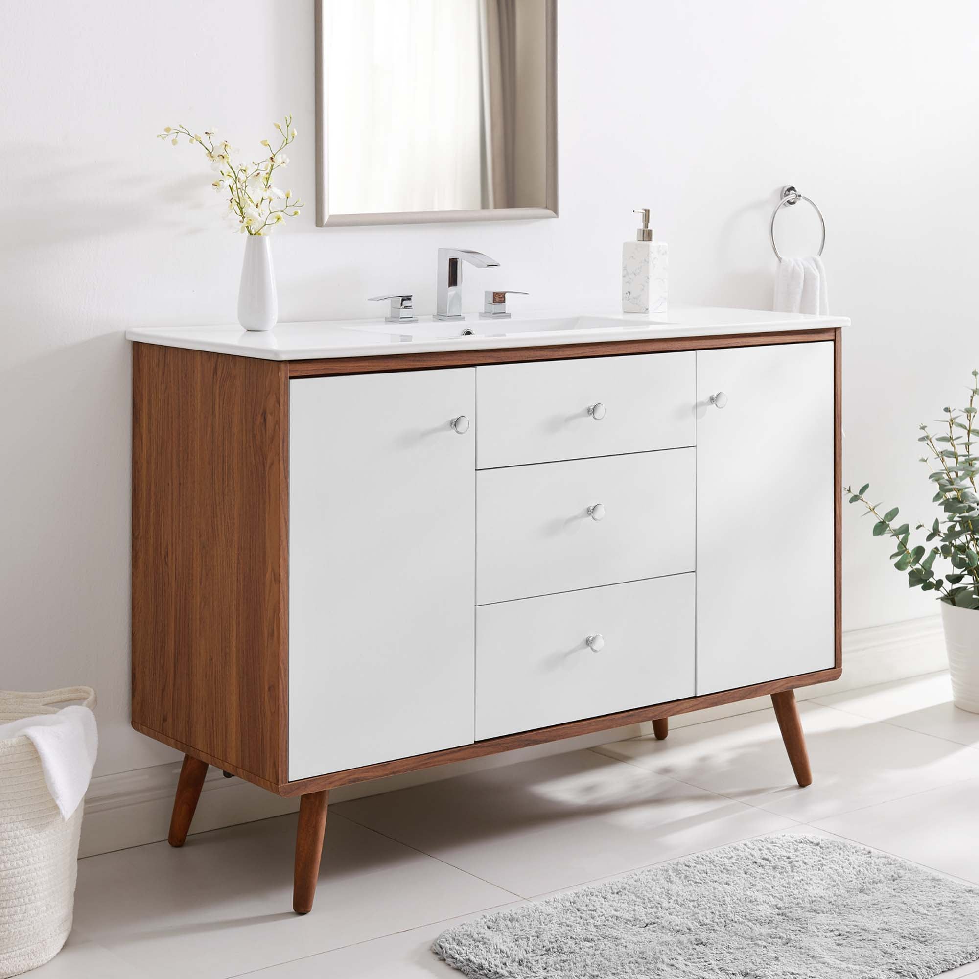 Transmit Bathroom Vanity Basin Included by Modway