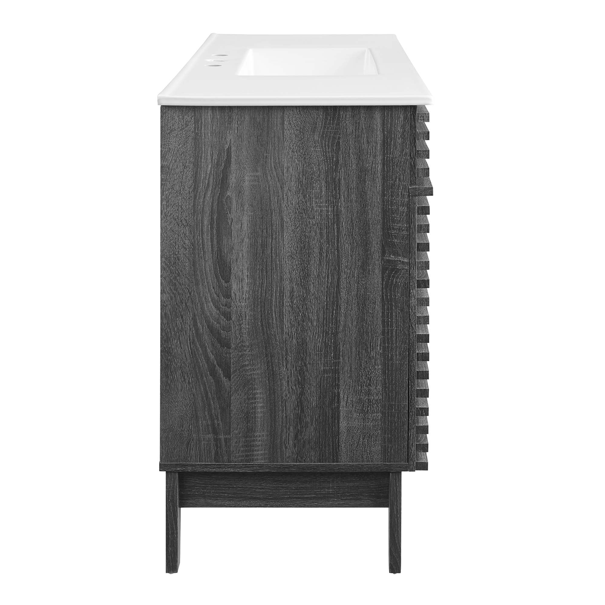 Render 48" Bathroom Vanity with White Basin Included by Modway