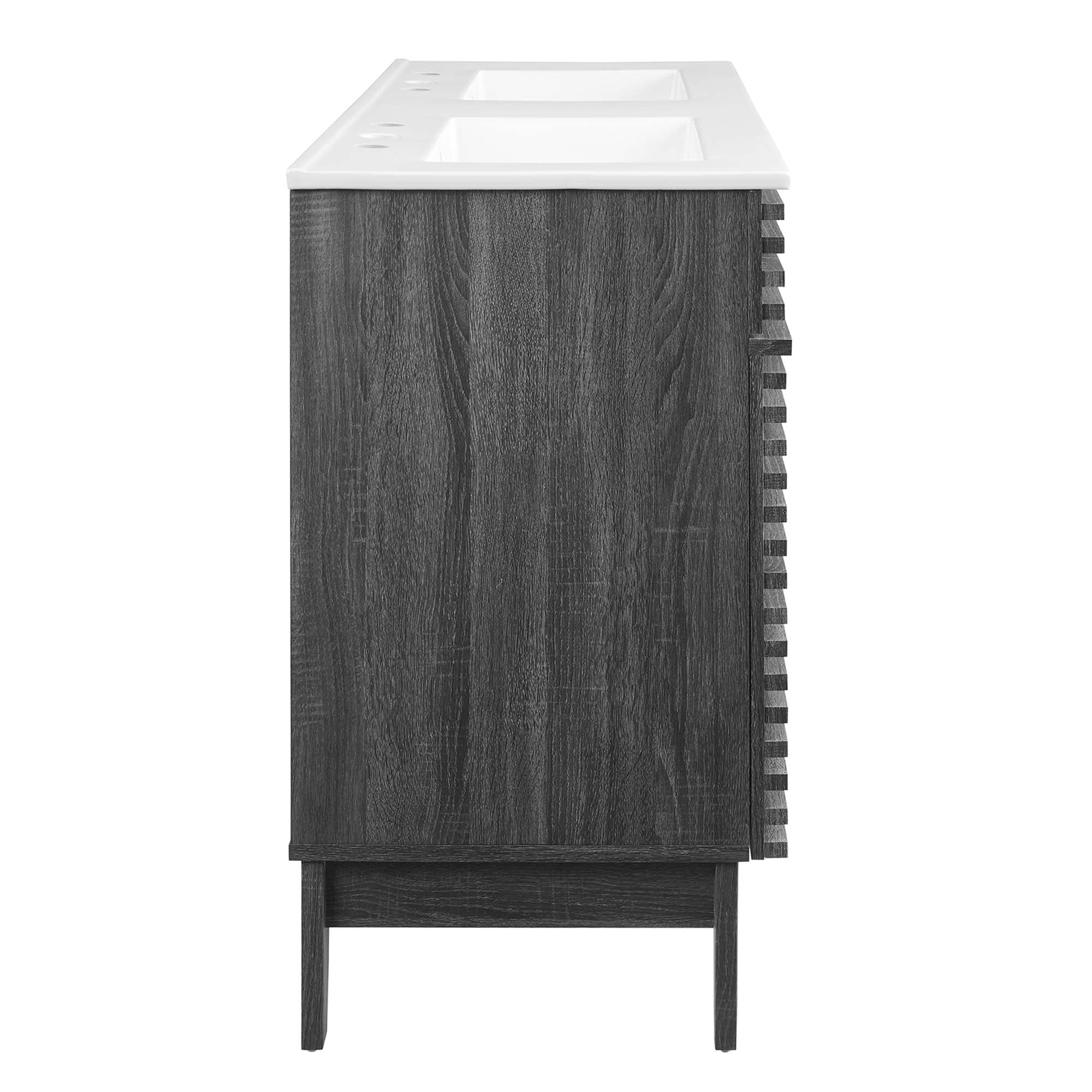Render 48" Bathroom Vanity with White Basin Included by Modway