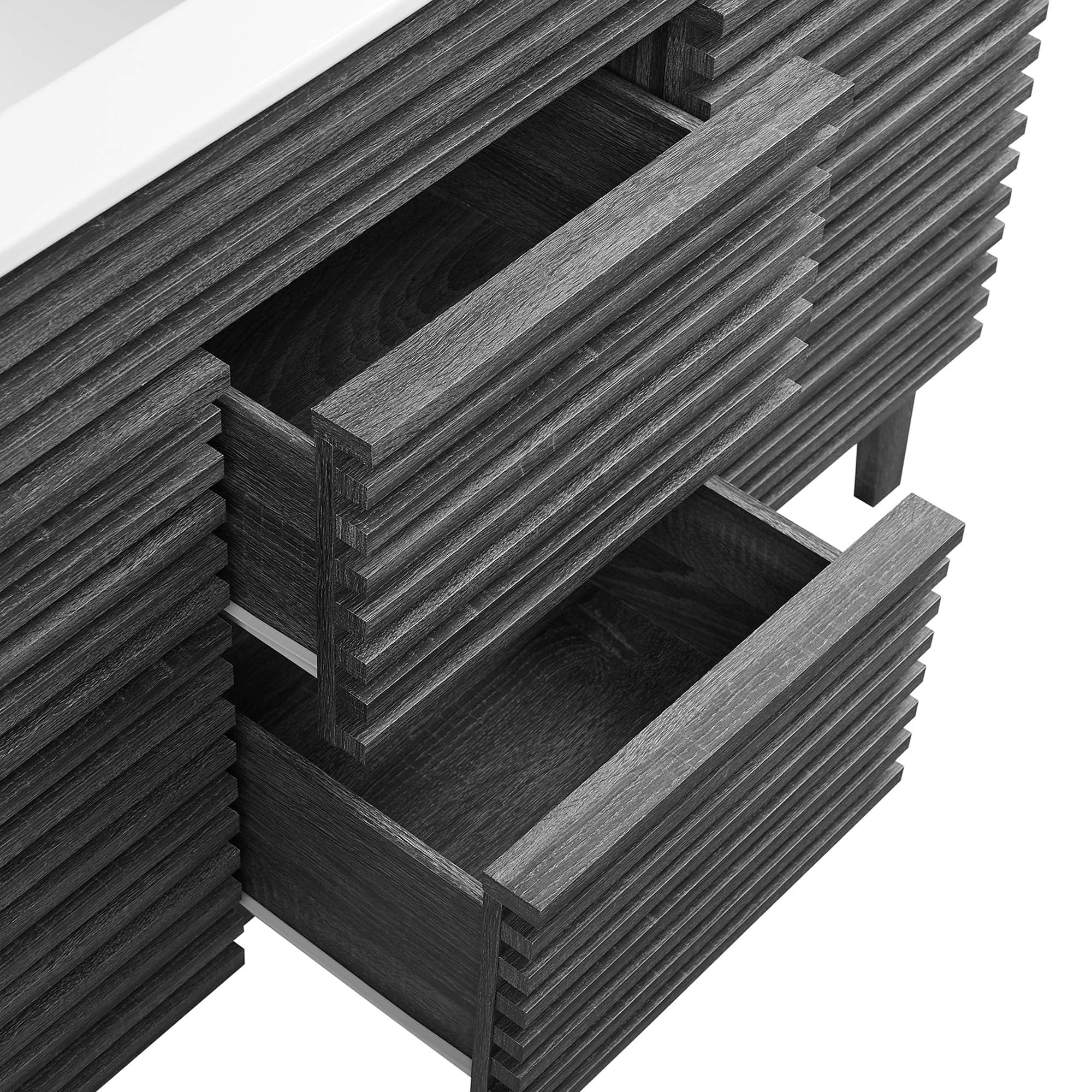 Render 48" Bathroom Vanity with White Basin Included by Modway