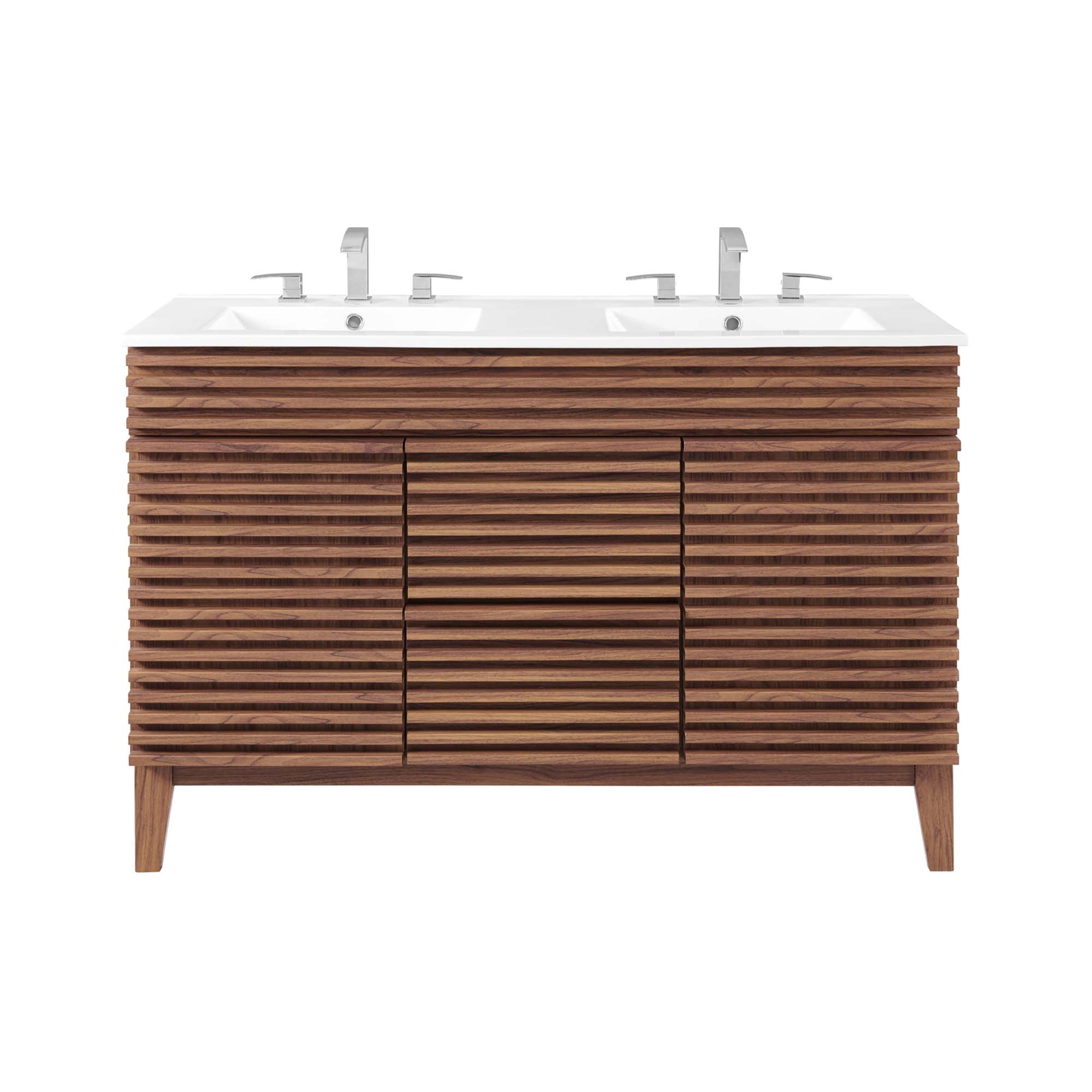 Render 48" Bathroom Vanity with White Basin Included by Modway