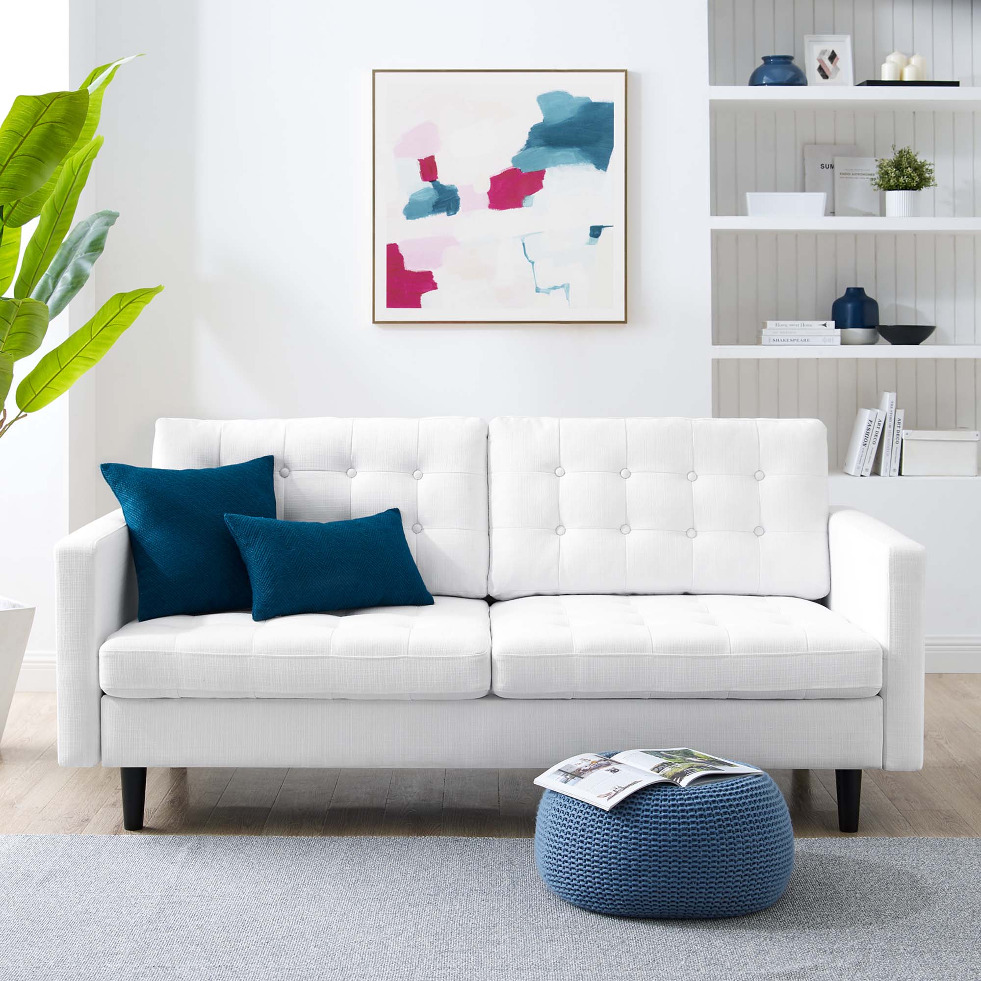 Exalt Tufted Fabric Sofa by Modway