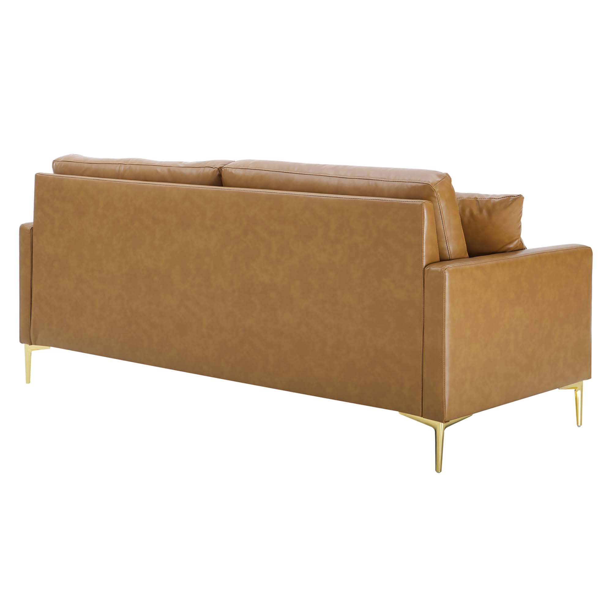 Juliana Vegan Leather Sofa by Modway