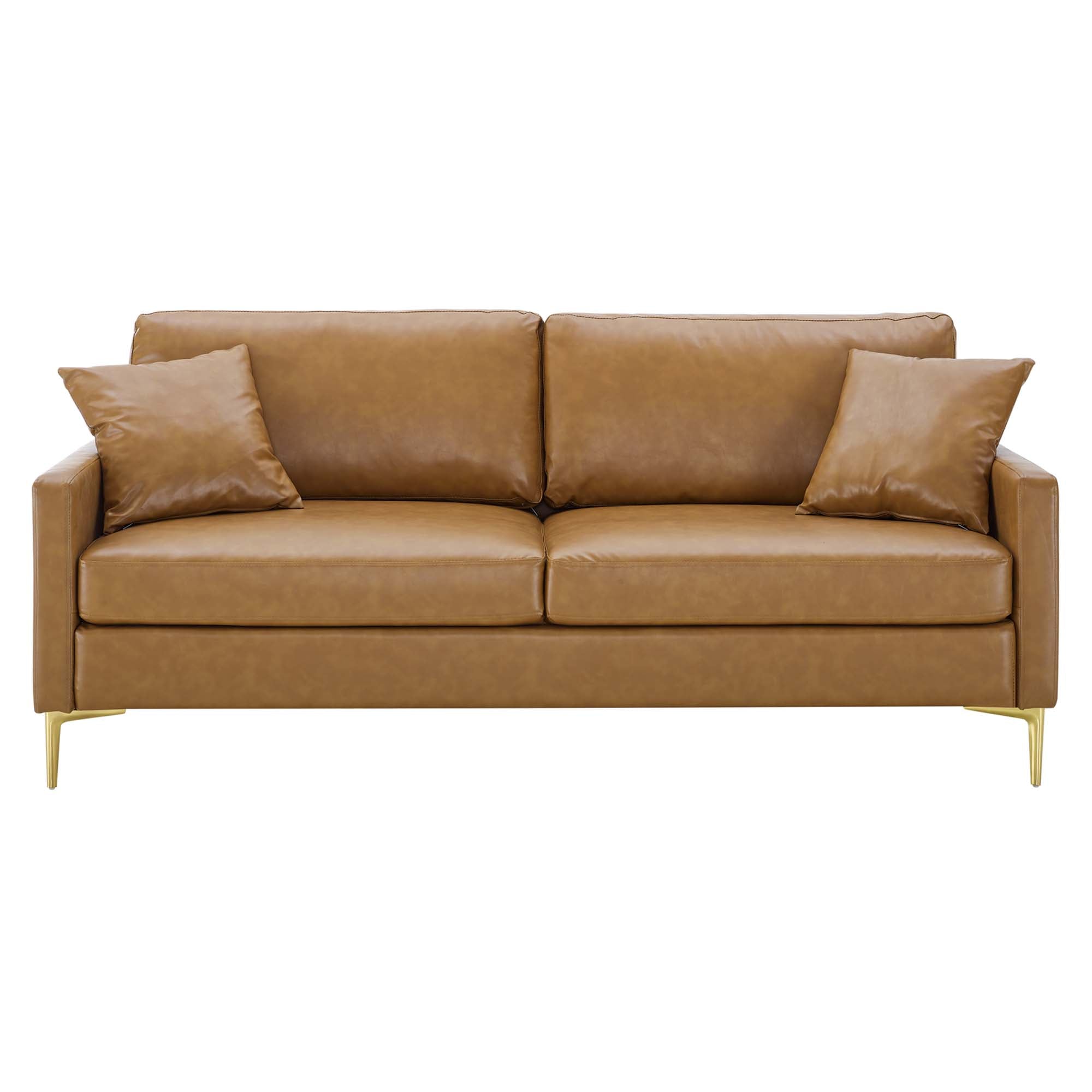 Juliana Vegan Leather Sofa by Modway