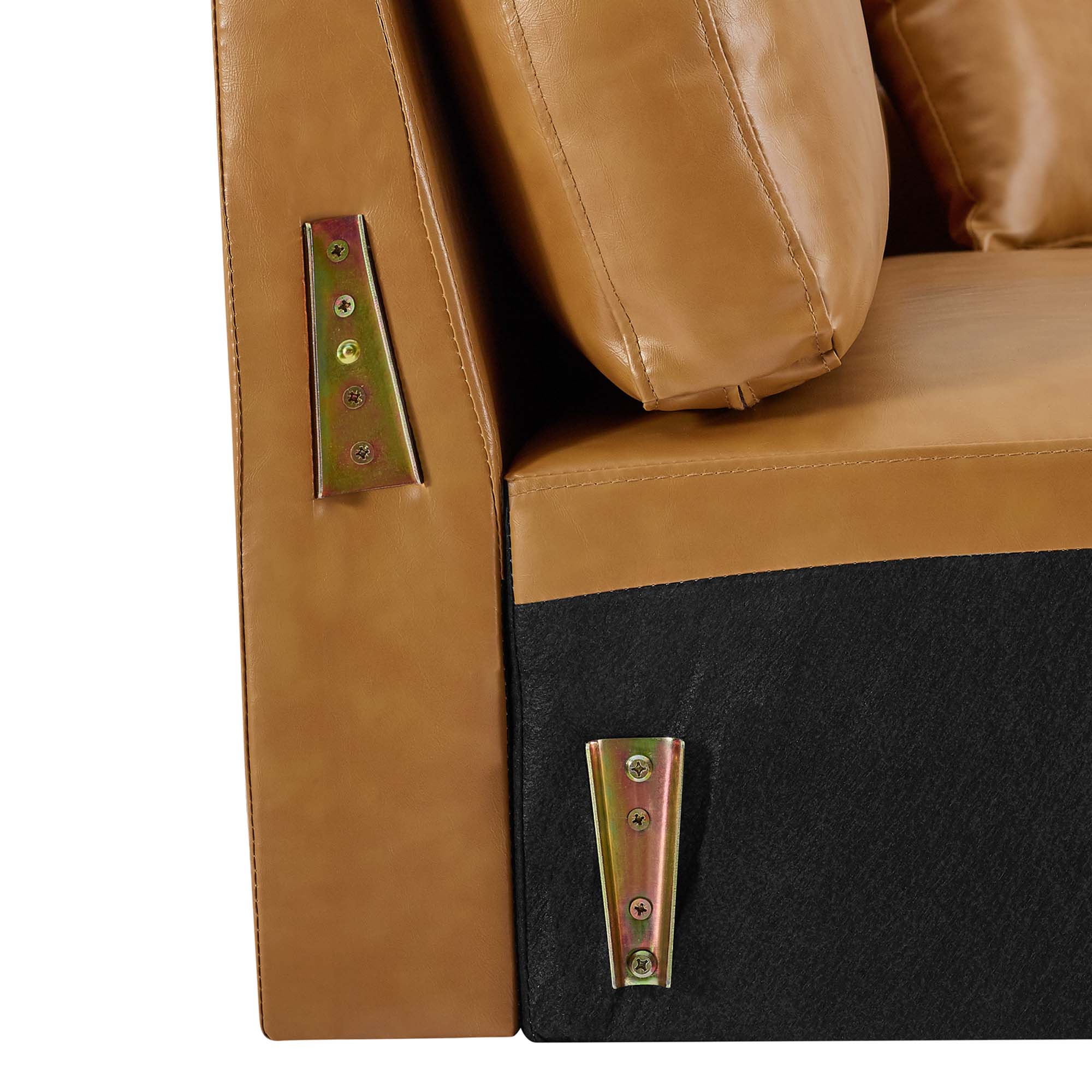 Juliana Vegan Leather Sofa by Modway