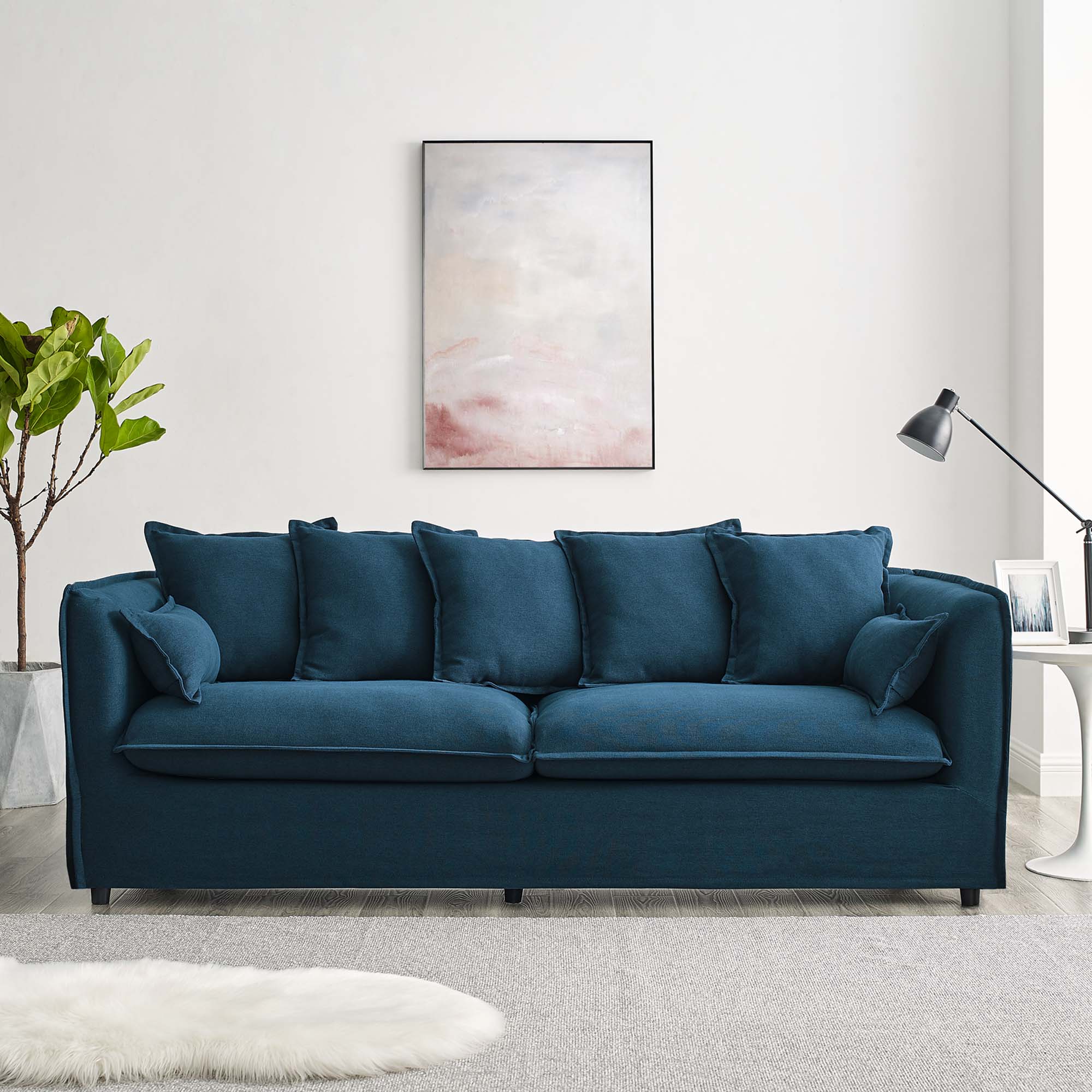 Avalon Slipcover Fabric Sofa by Modway