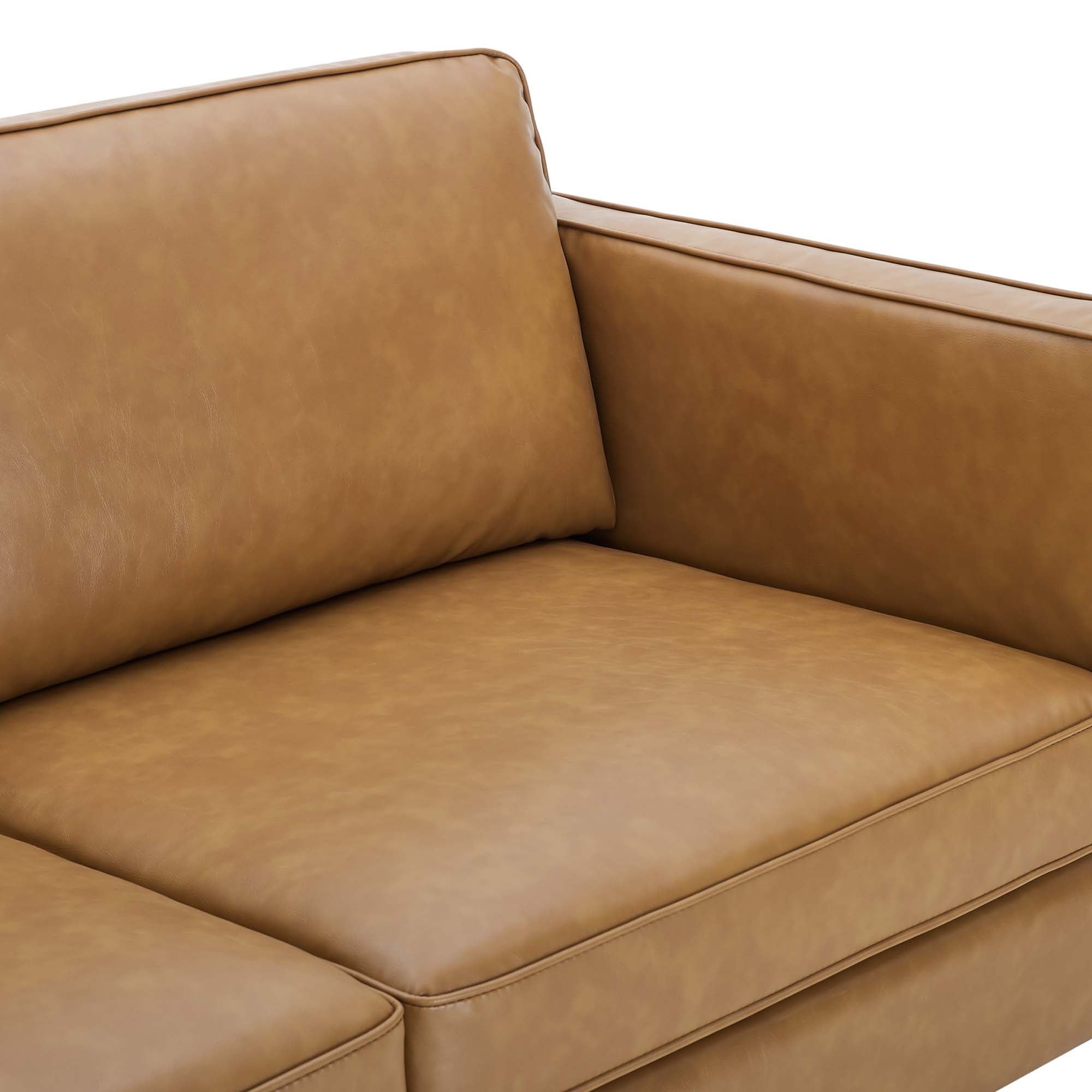 Kaiya Vegan Leather Sofa by Modway