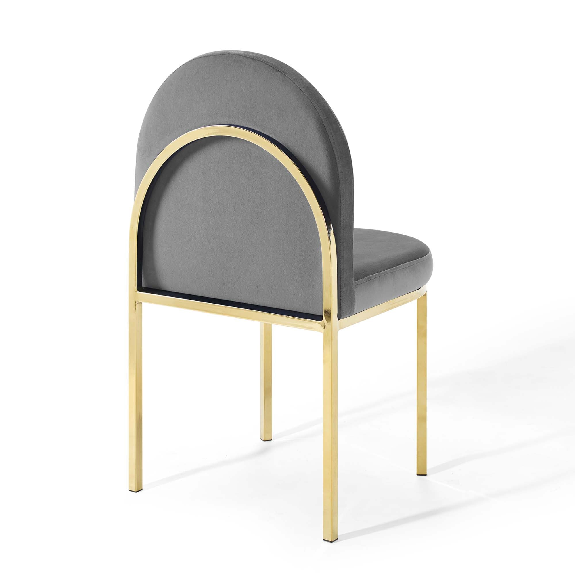 Isla Dining Side Chair Performance Velvet Set of 2 by Modway