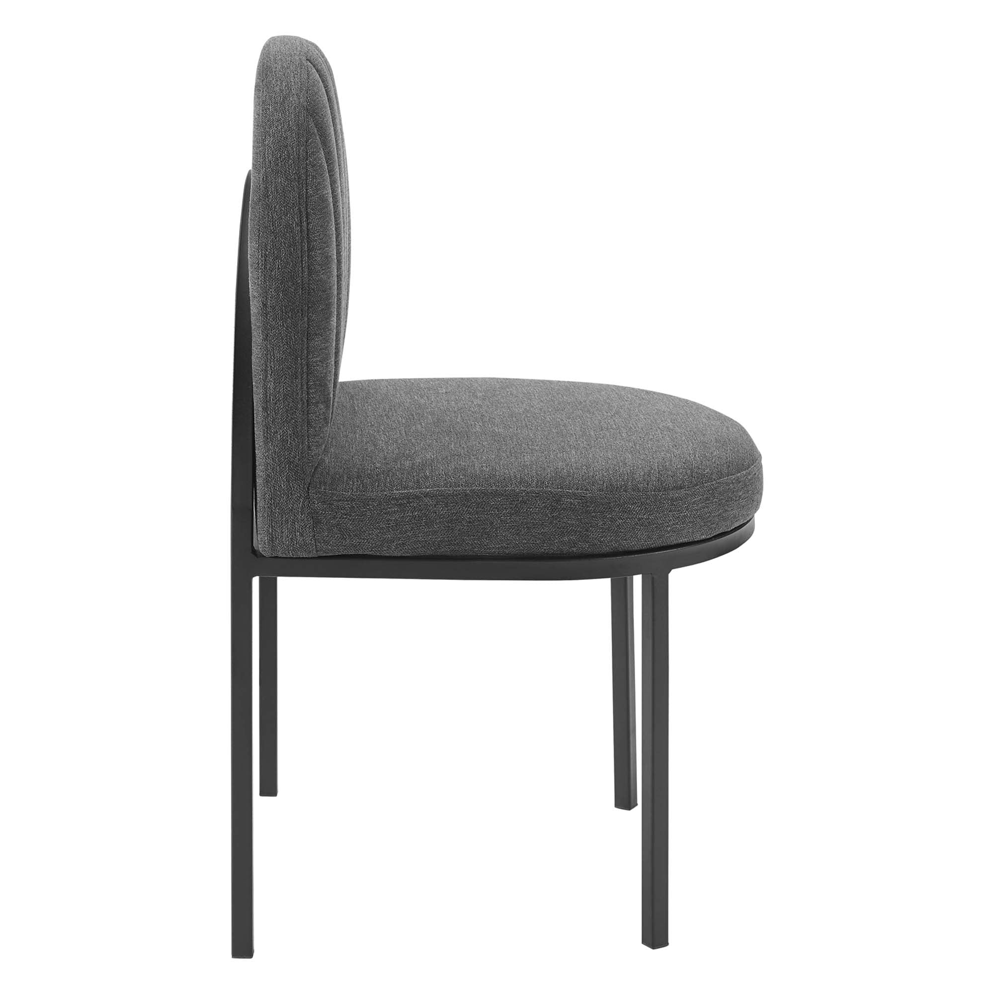 Isla Dining Side Chair Upholstered Fabric Set of 2 by Modway
