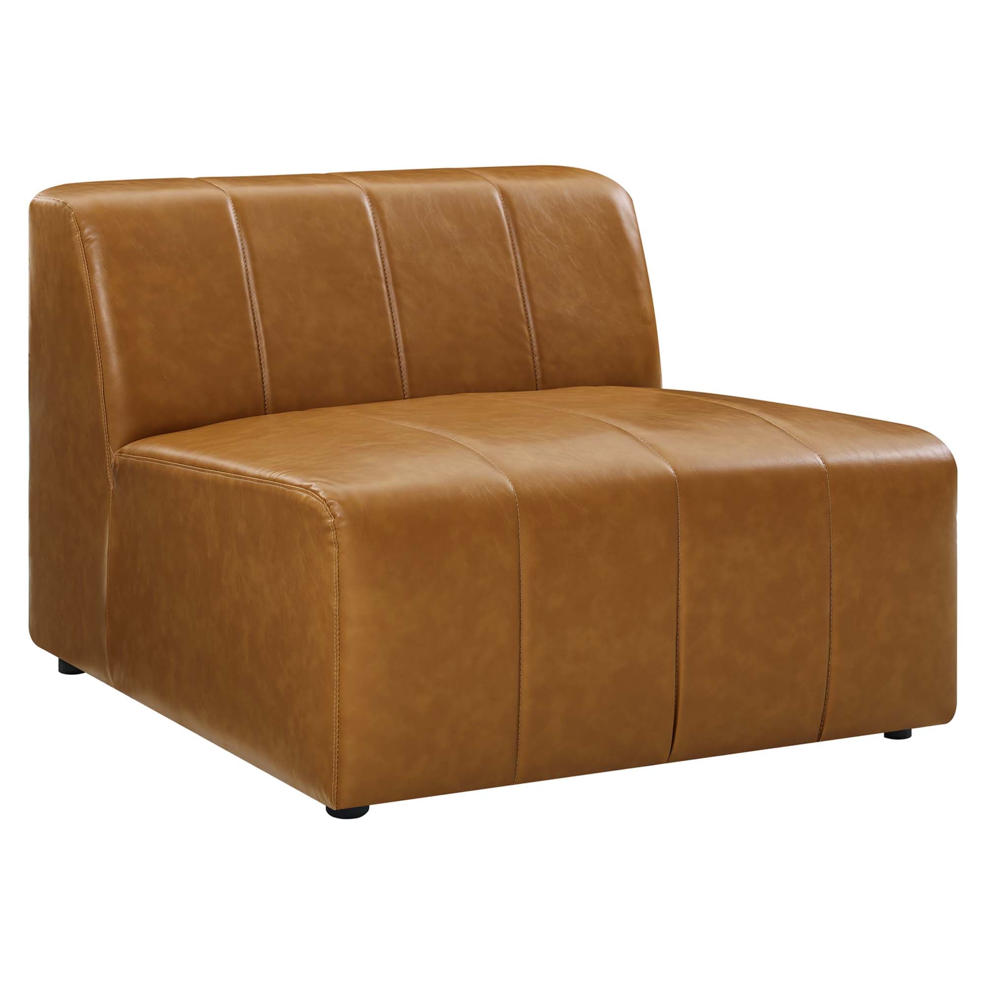 Bartlett Vegan Leather 3-Piece Sofa by Modway