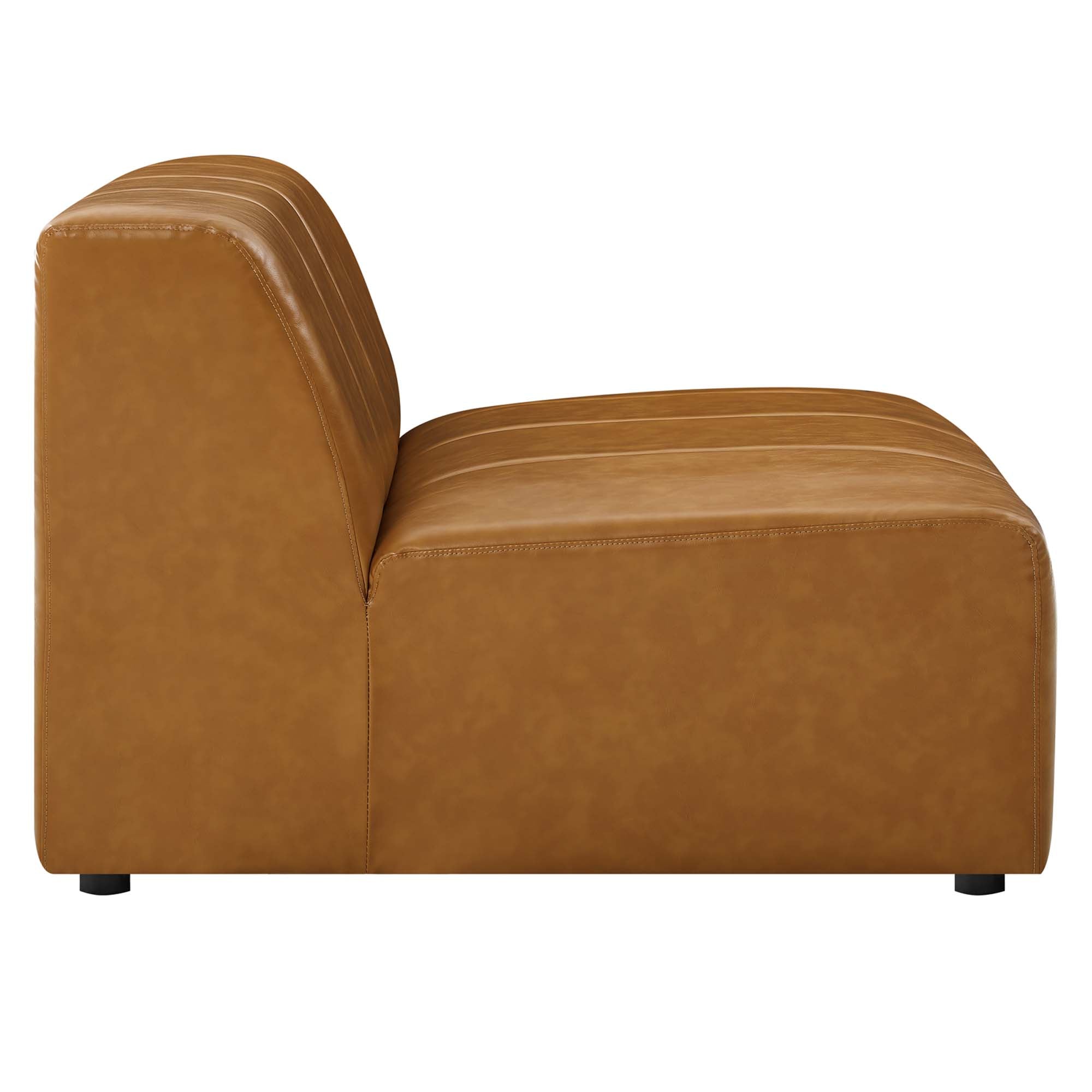 Bartlett Vegan Leather 3-Piece Sofa by Modway