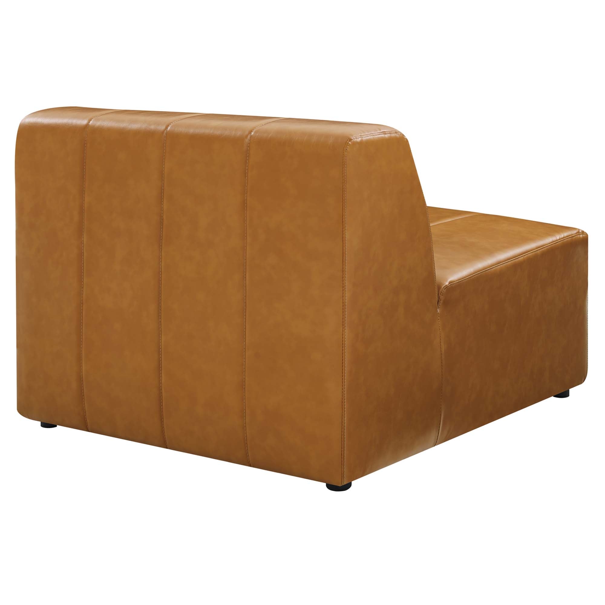 Bartlett Vegan Leather 3-Piece Sofa by Modway