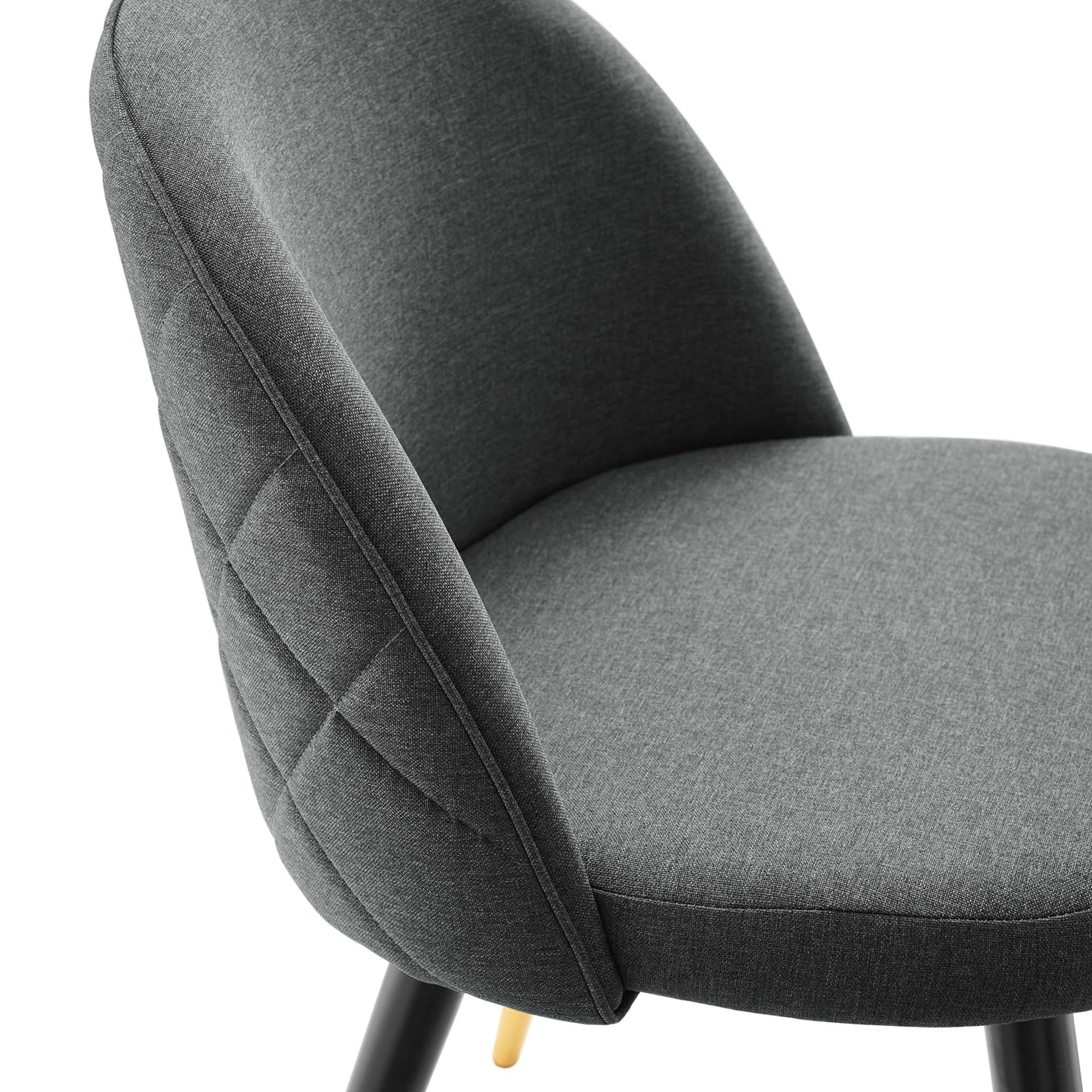 Cordial Upholstered Fabric Dining Chairs - Set of 2 by Modway