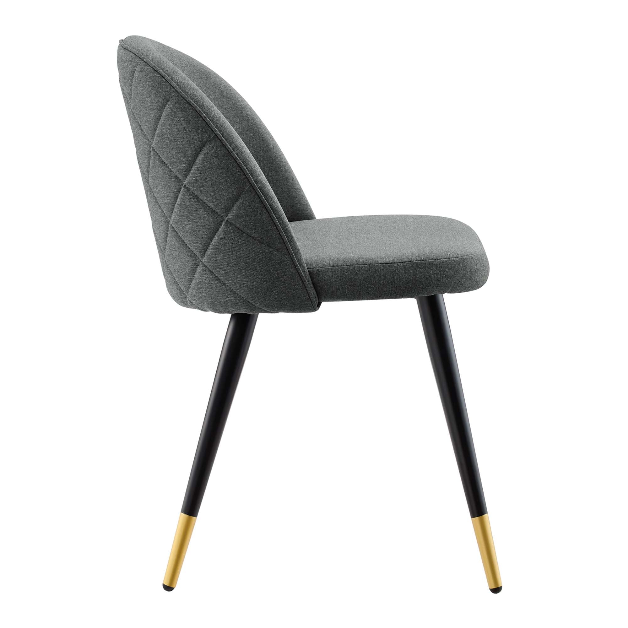 Cordial Upholstered Fabric Dining Chairs - Set of 2 by Modway