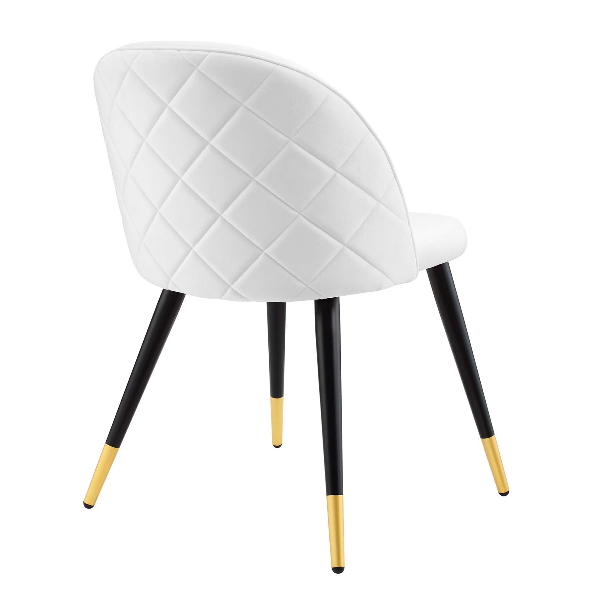 Cordial Performance Velvet Dining Chairs - Set of 2 by Modway