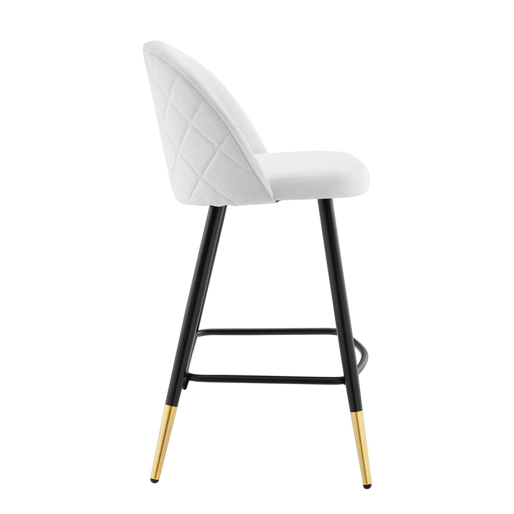 Cordial Fabric Counter Stools - Set of 2 by Modway