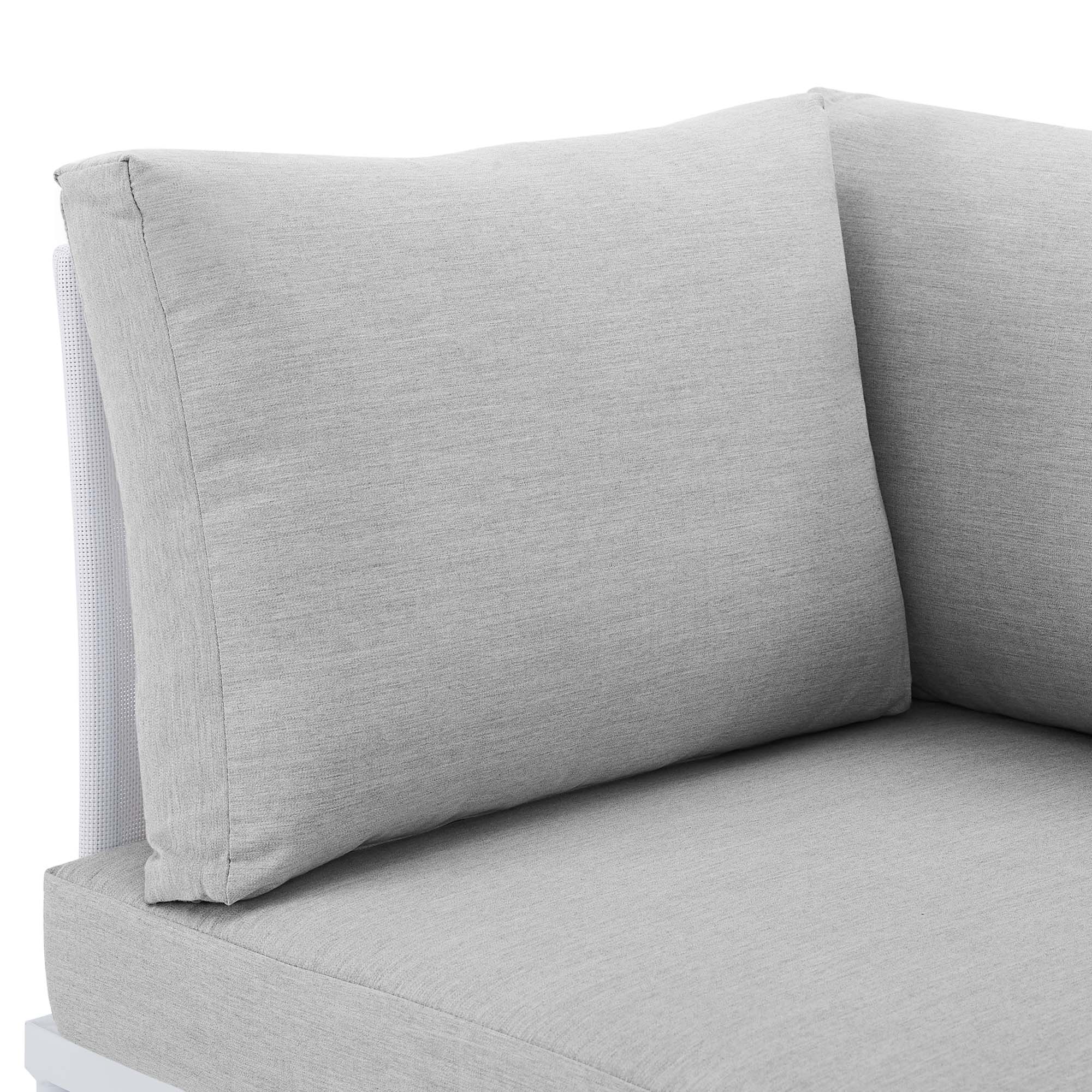 Harmony Sunbrella® Outdoor Patio All Mesh Corner Chair by Modway