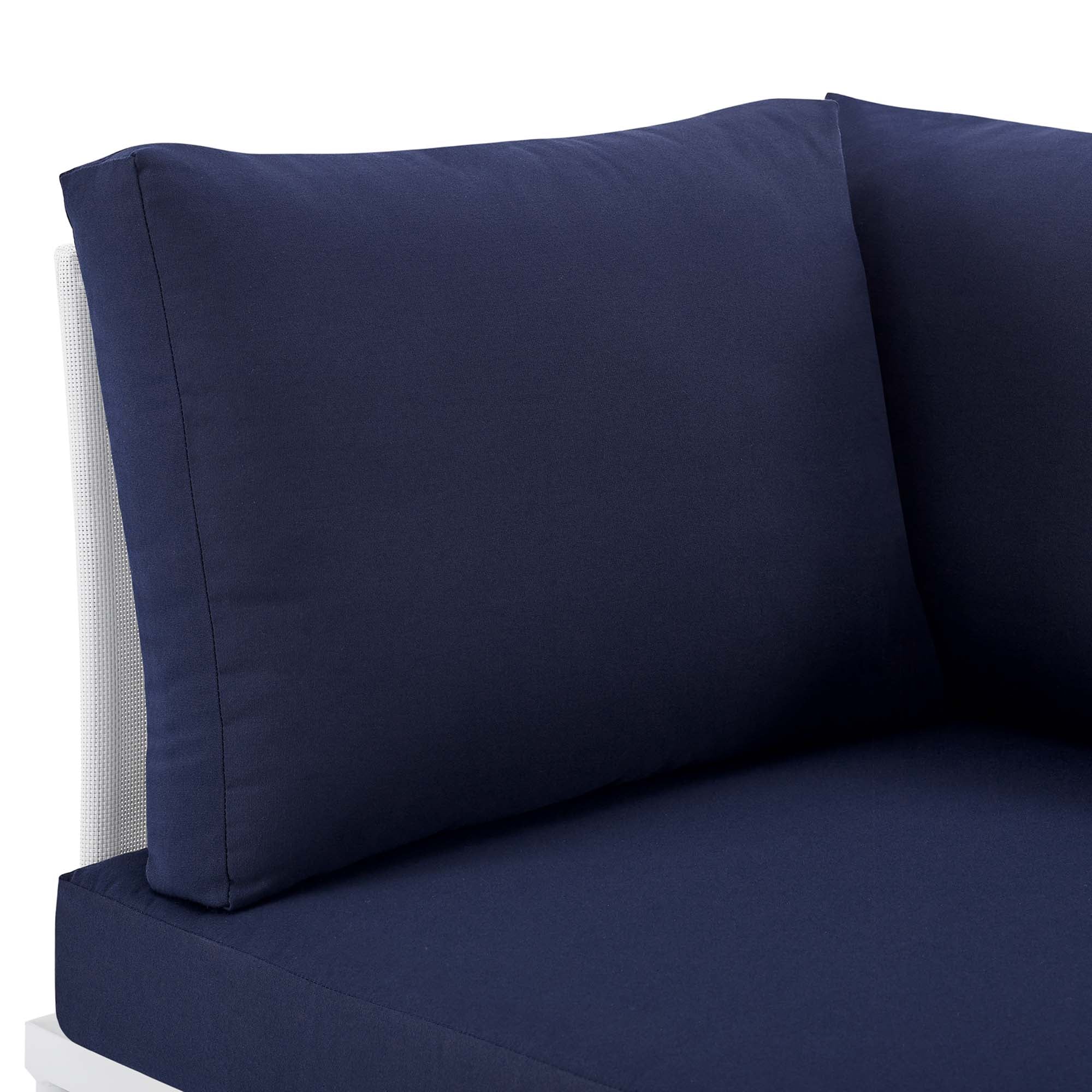 Harmony Sunbrella® Outdoor Patio All Mesh Corner Chair by Modway