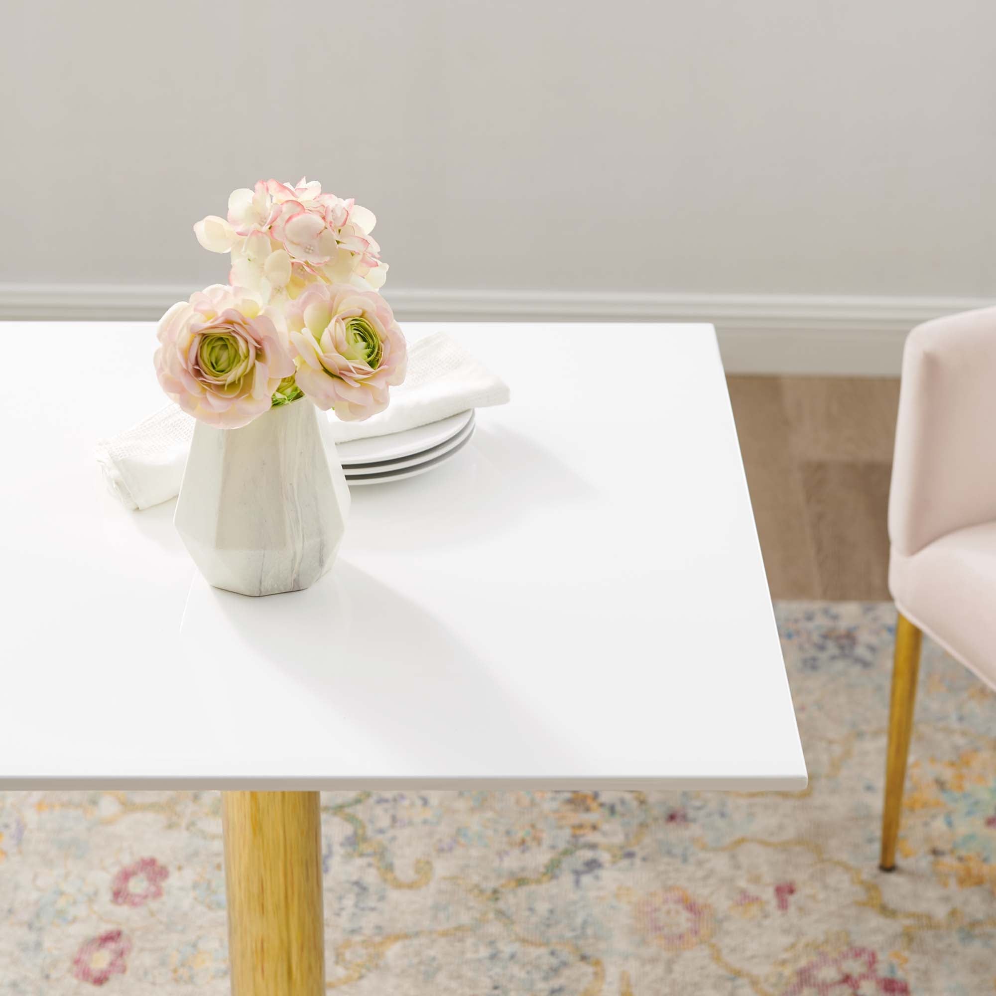 Verne 28" Square Dining Table by Modway