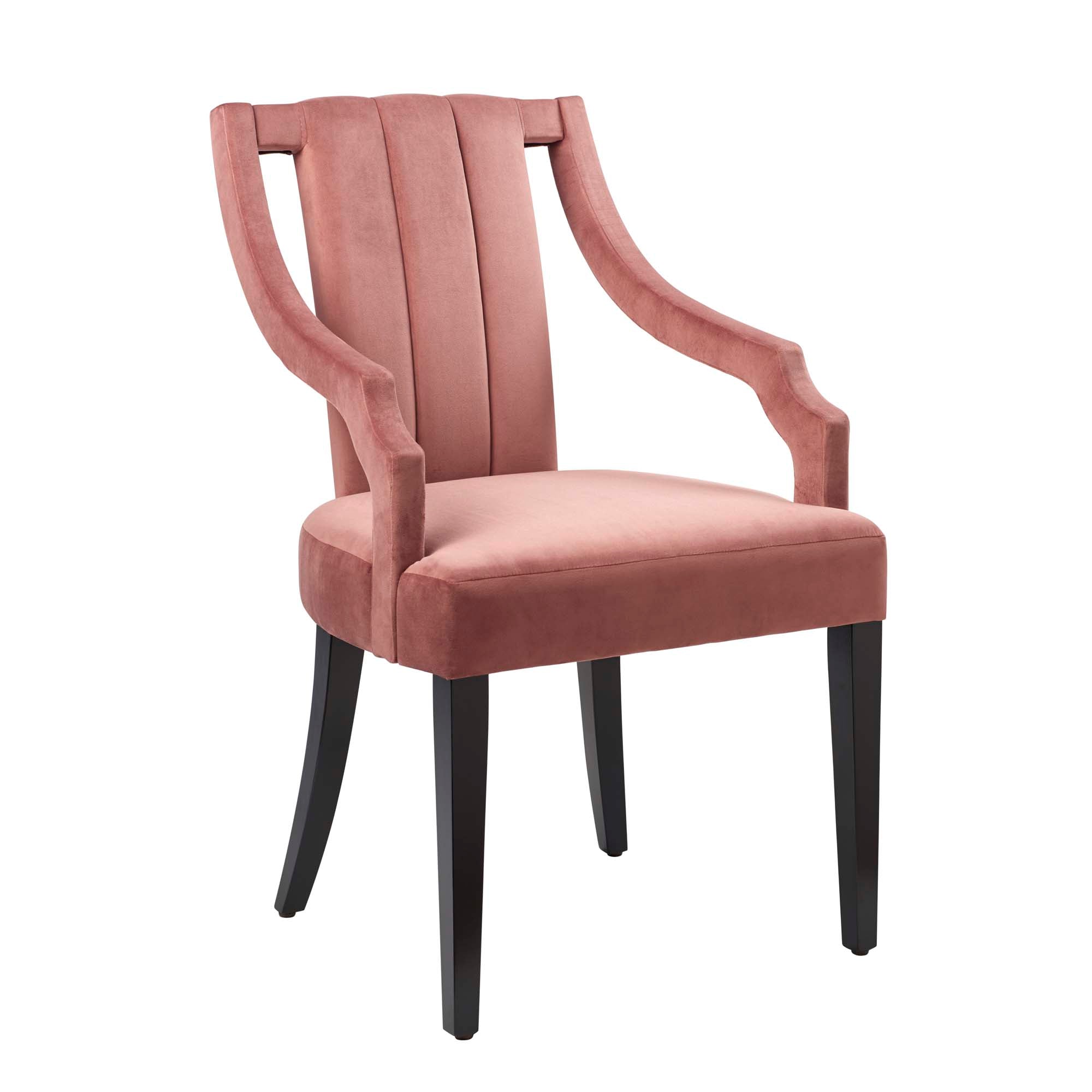 Moxie Upholstered Fabric Dining Armchairs - Set of 2 by Modway