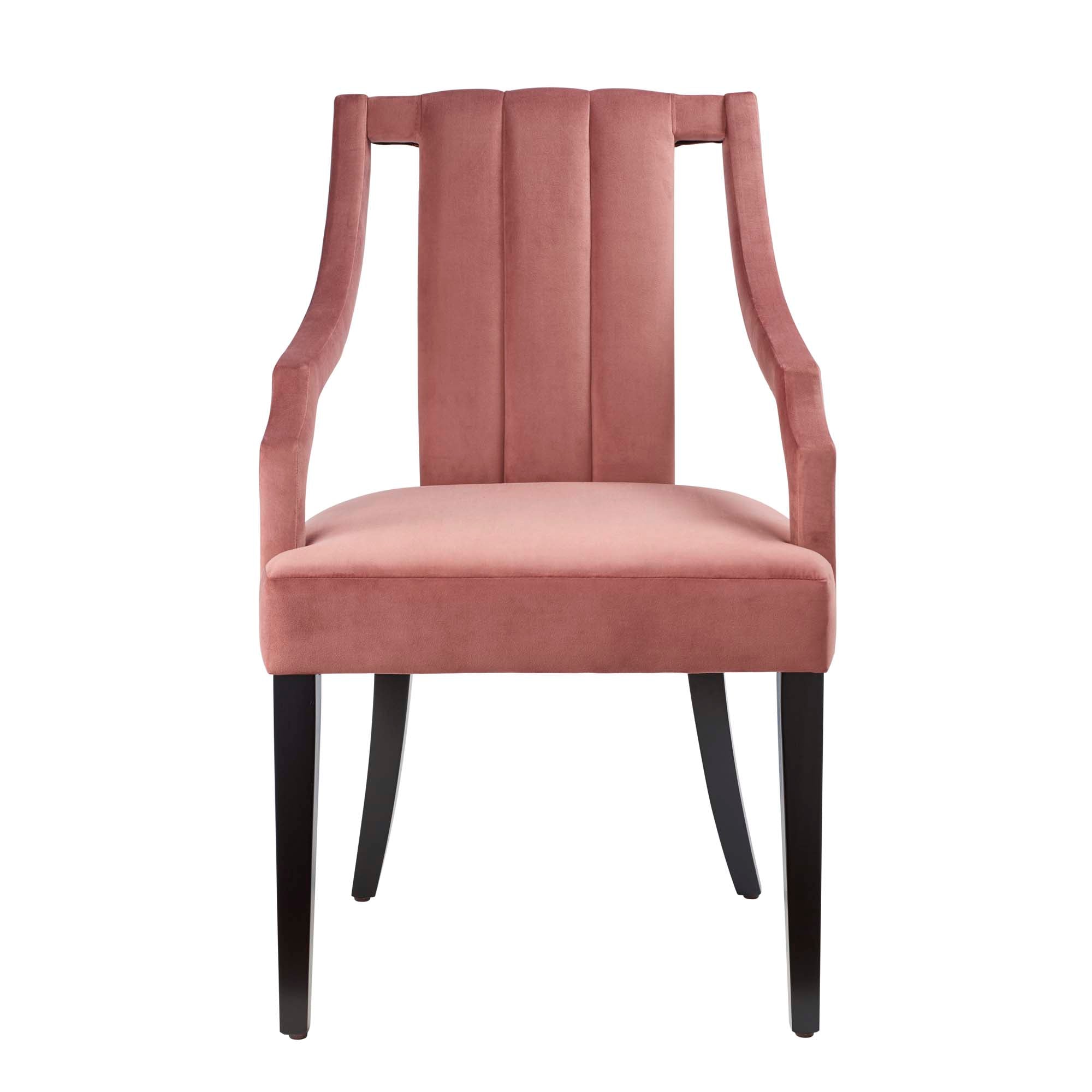 Moxie Upholstered Fabric Dining Armchairs - Set of 2 by Modway