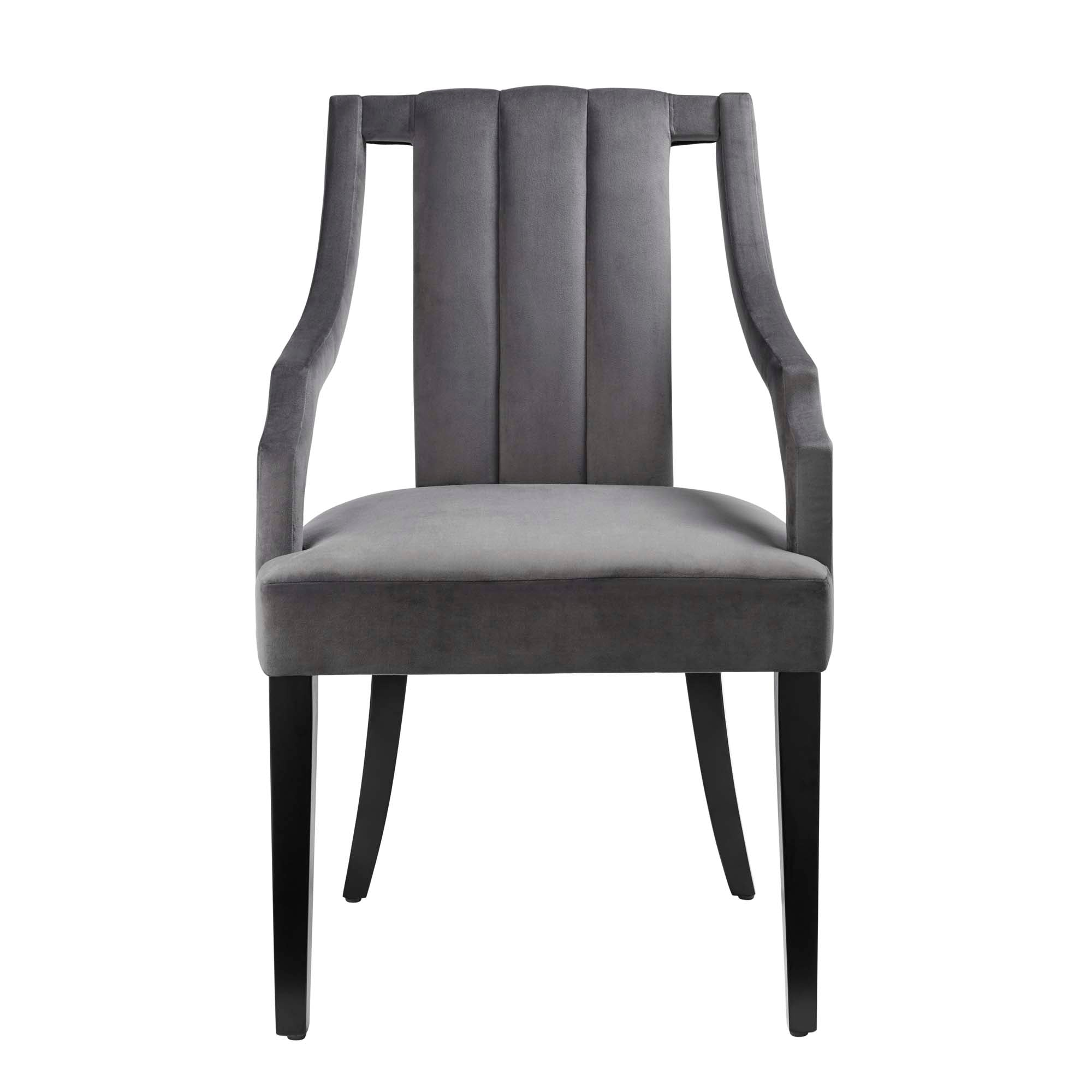 Moxie Upholstered Fabric Dining Armchairs - Set of 2 by Modway
