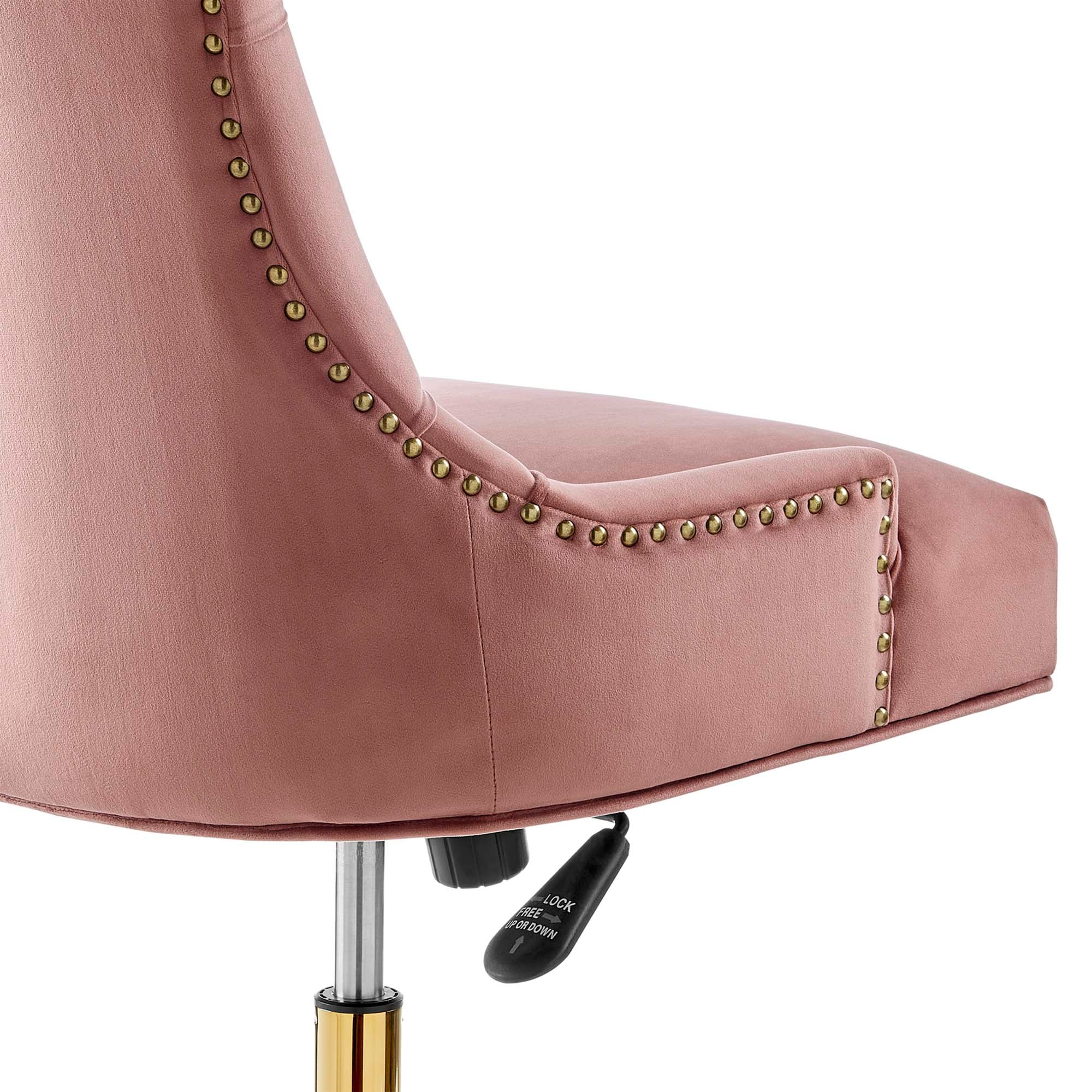 Regent Tufted Performance Velvet Office Chair by Modway