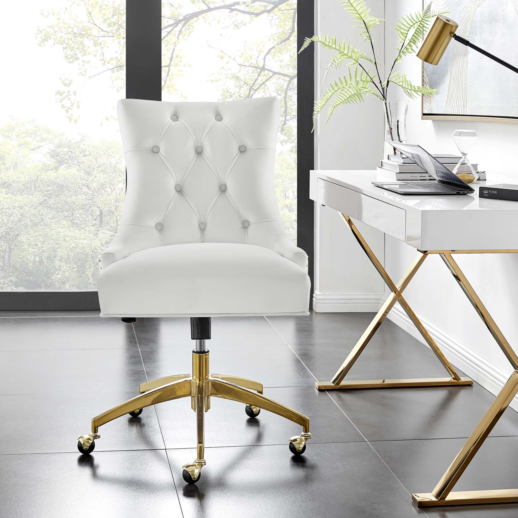 Regent Tufted Performance Velvet Office Chair by Modway
