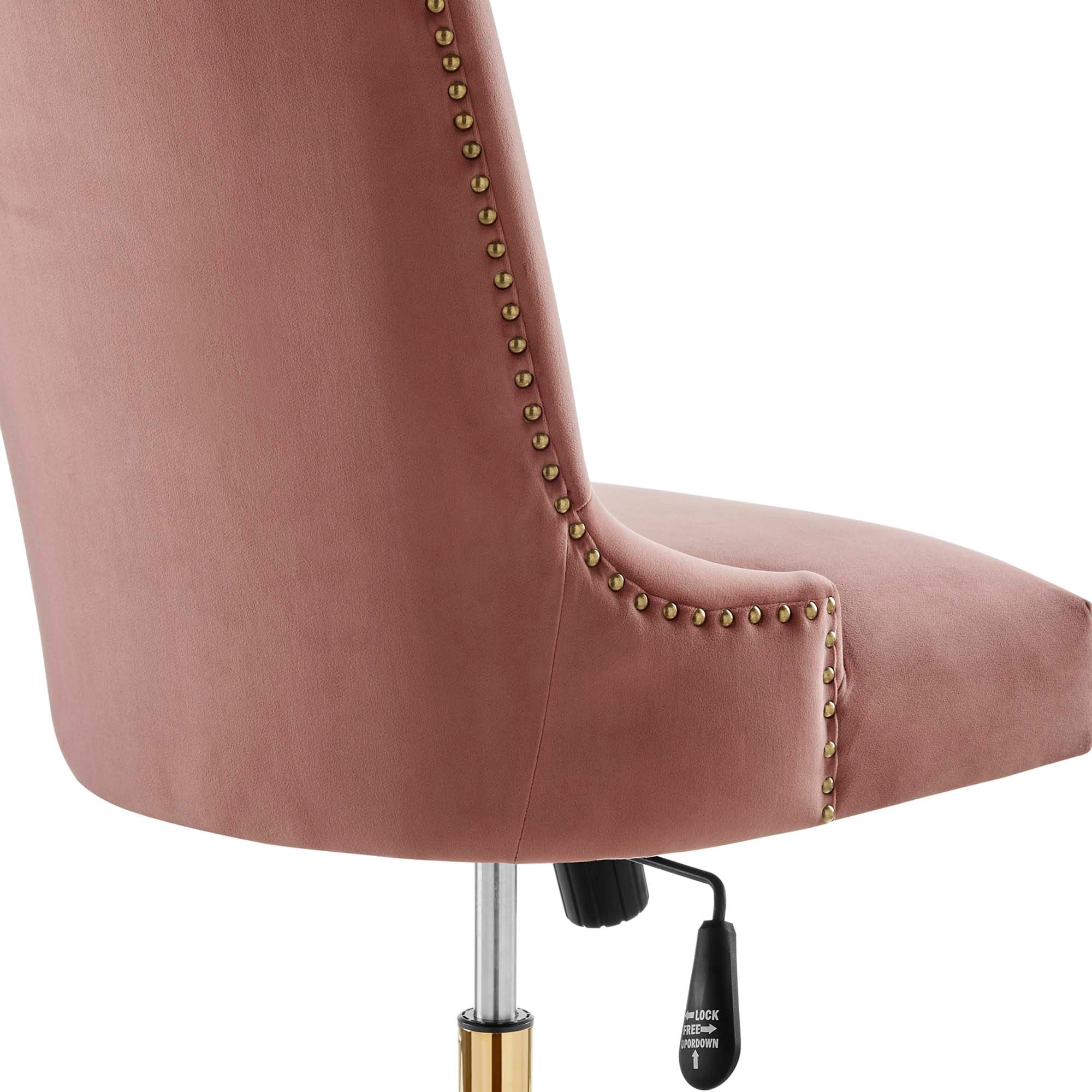 Empower Channel Tufted Performance Velvet Office Chair by Modway