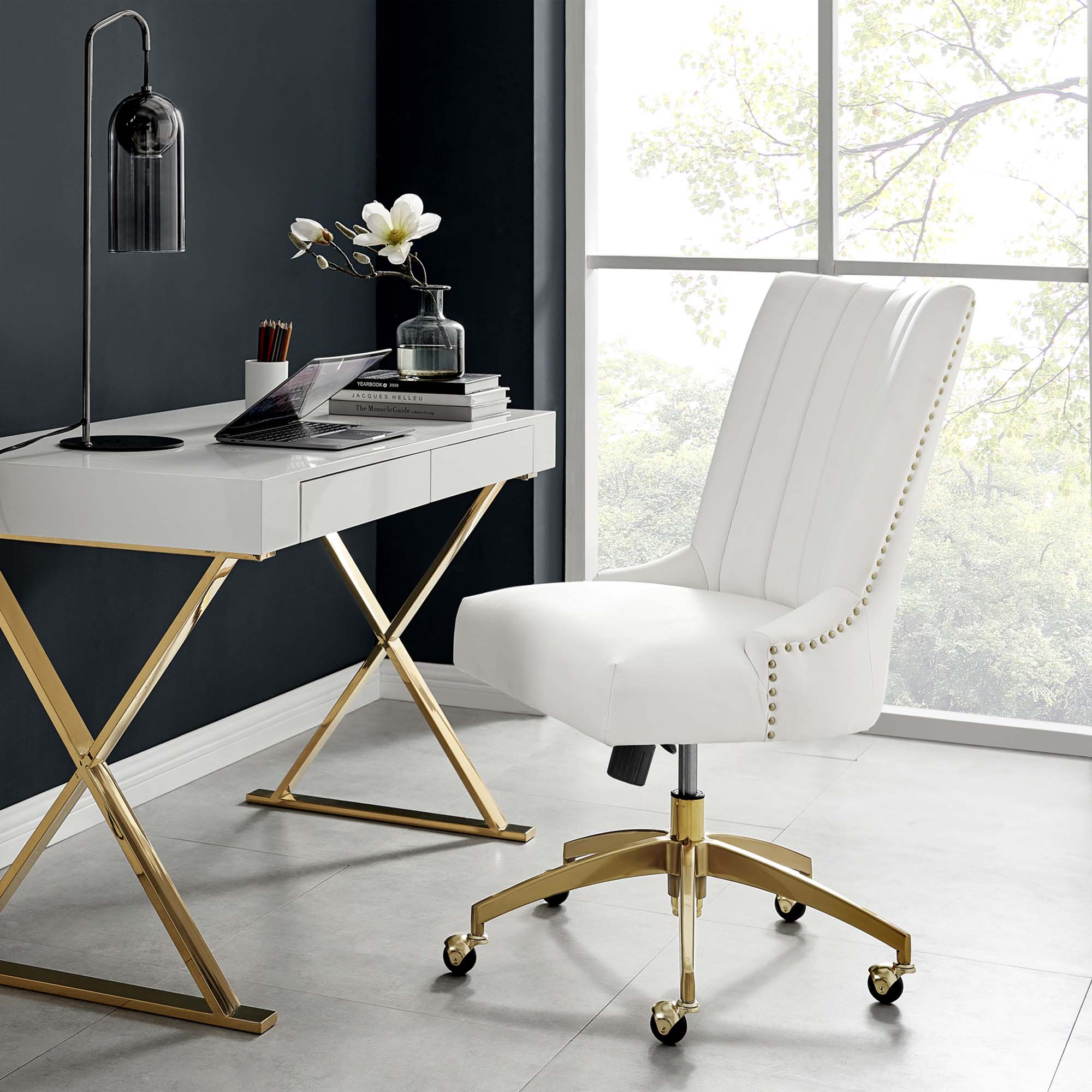 Empower Channel Tufted Performance Velvet Office Chair by Modway