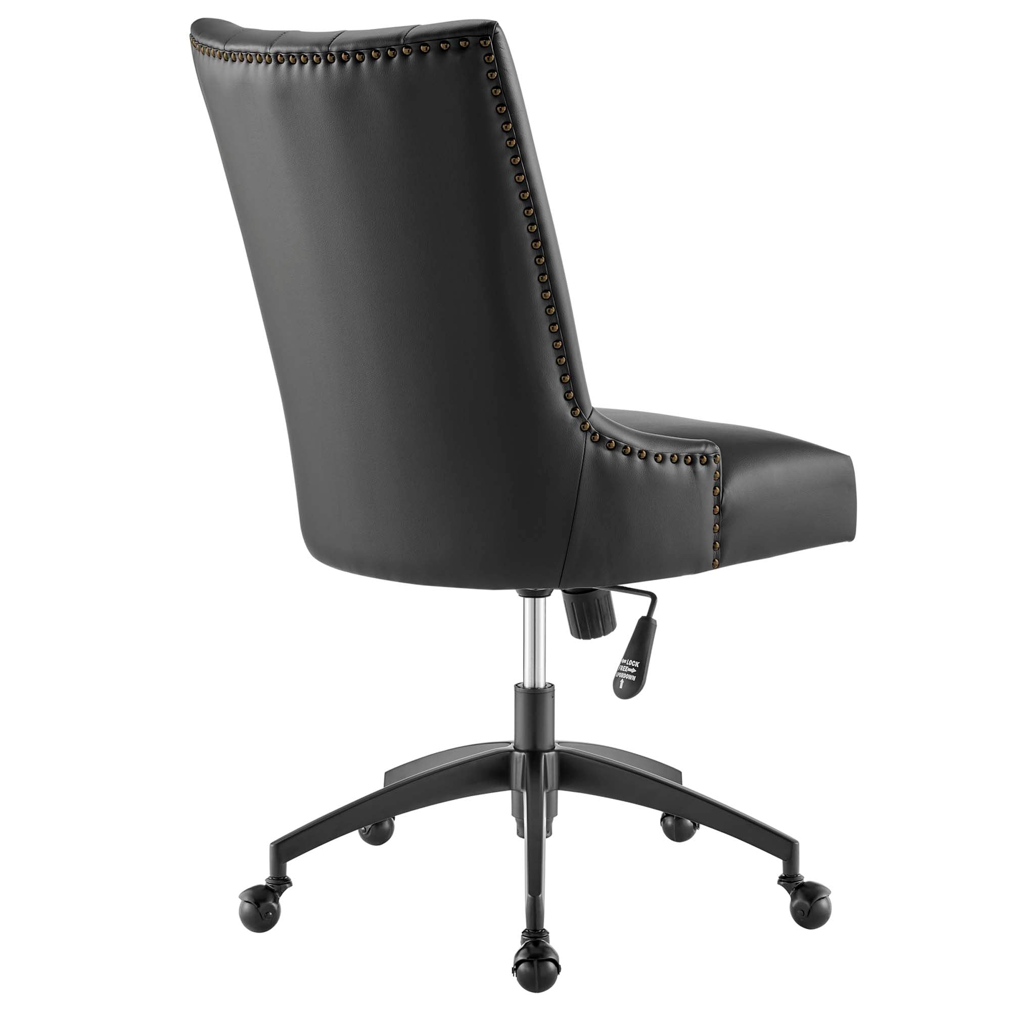 Empower Channel Tufted Vegan Leather Office Chair by Modway