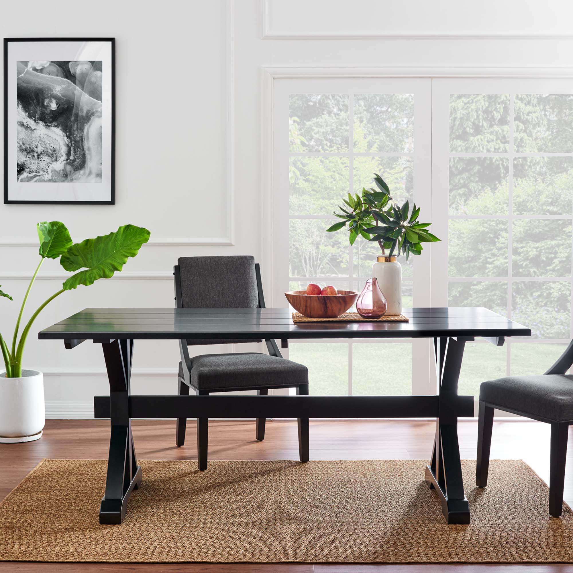 Windchime 71" Wood Dining Table by Modway