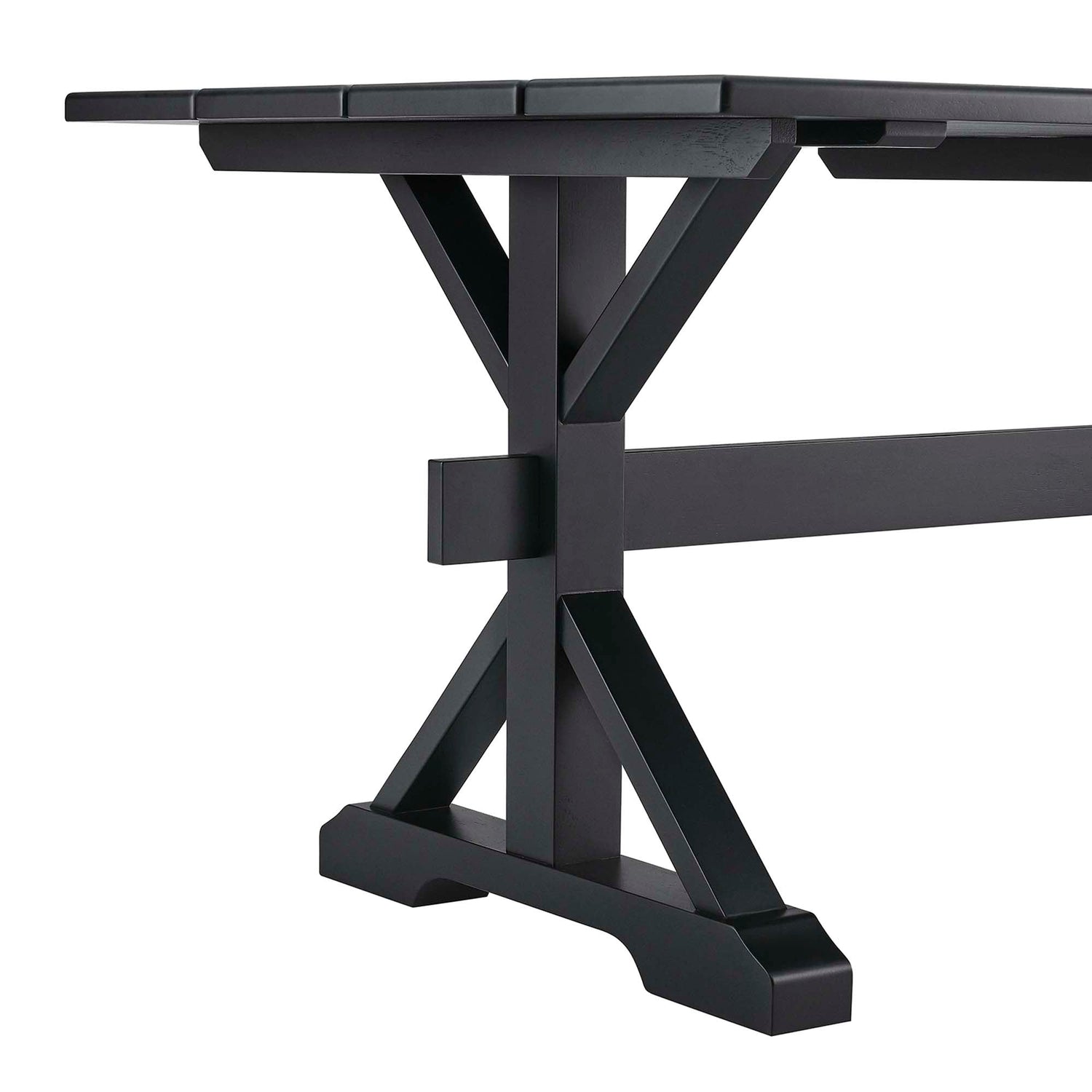 Windchime 71" Wood Dining Table by Modway