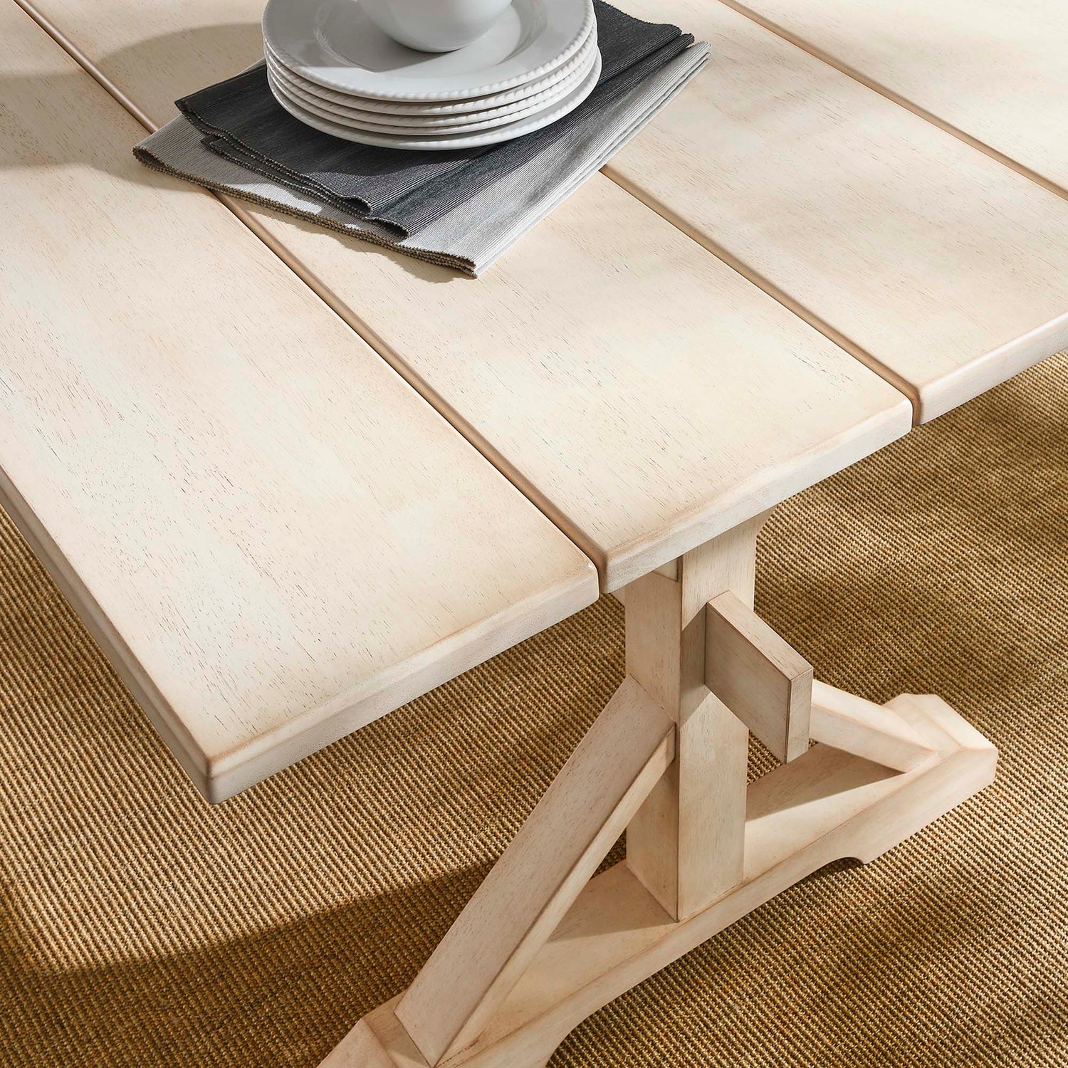 Windchime 71" Wood Dining Table by Modway