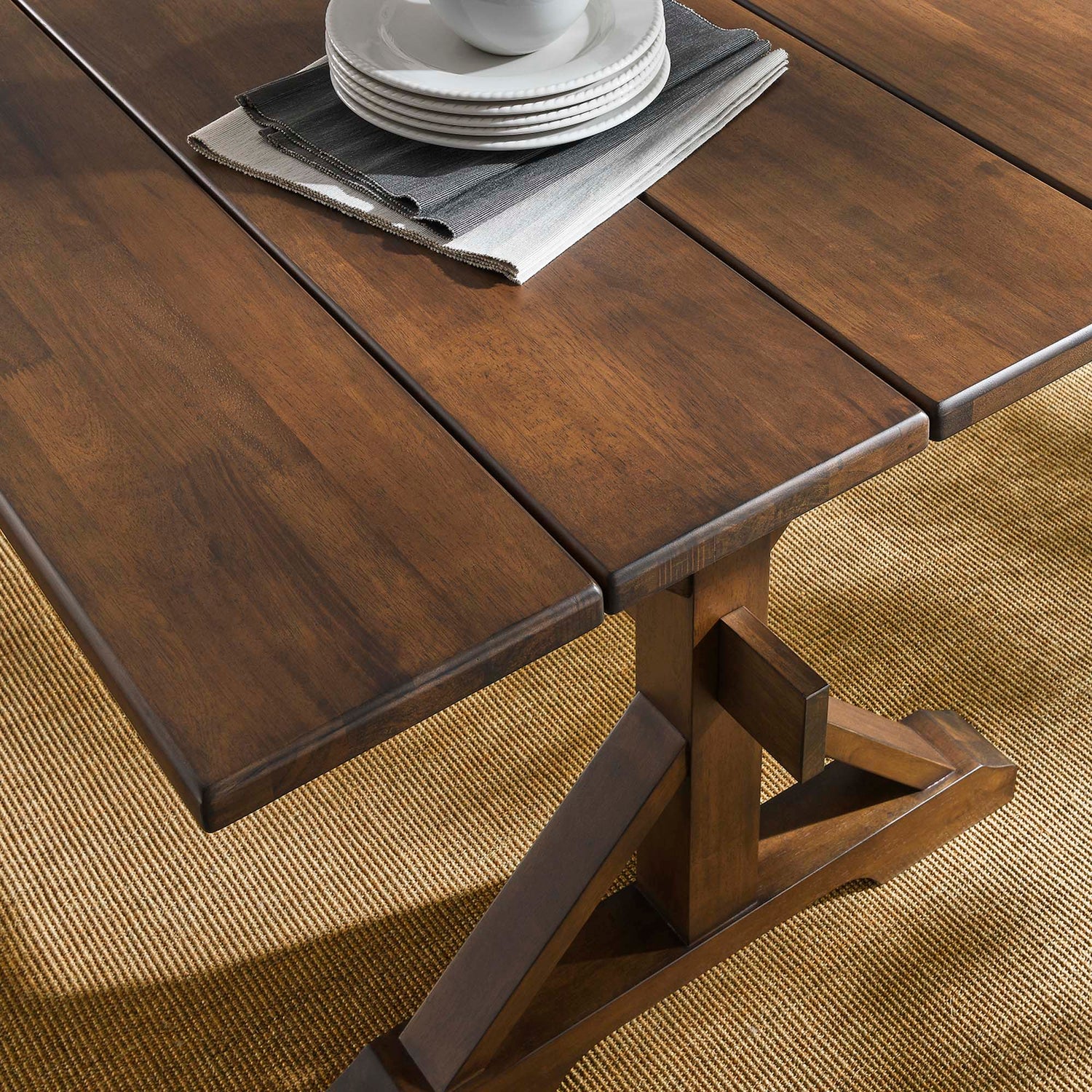 Windchime 71" Wood Dining Table by Modway