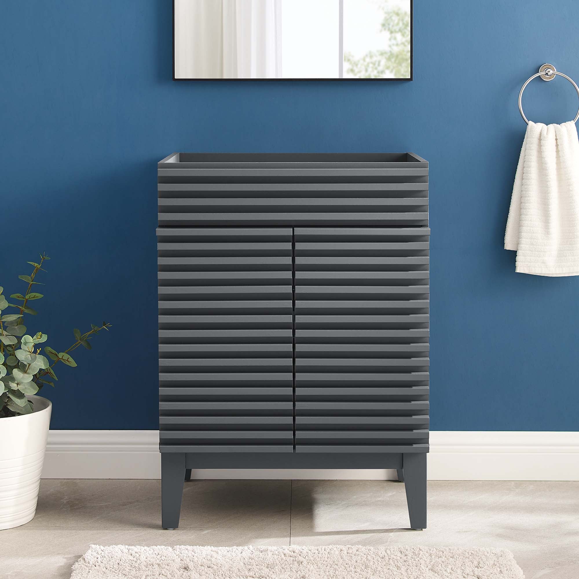 Render 18" and 24" Bathroom Cabinets Basin Not Included by Modway