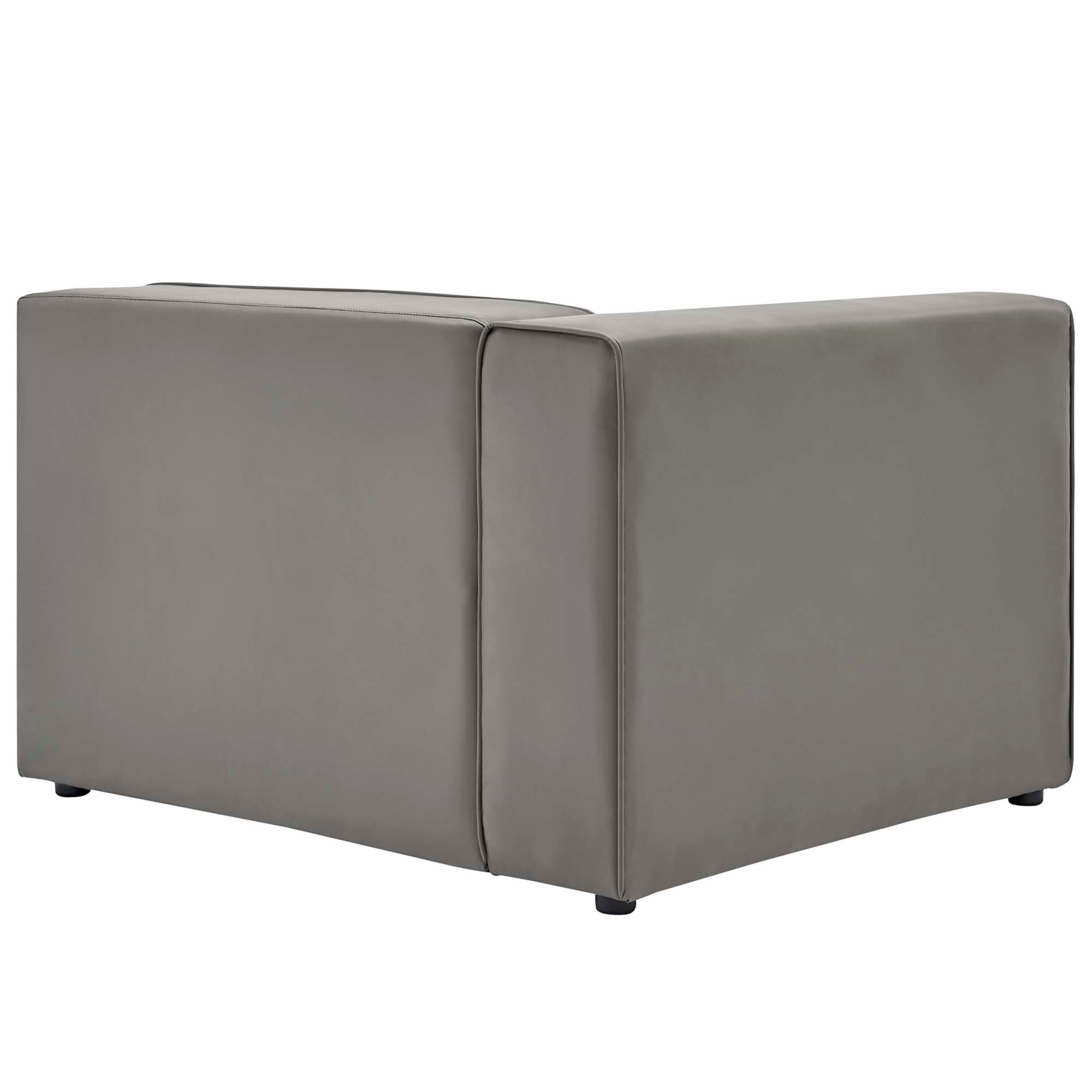 Mingle Vegan Leather Left-Arm Chair by Modway