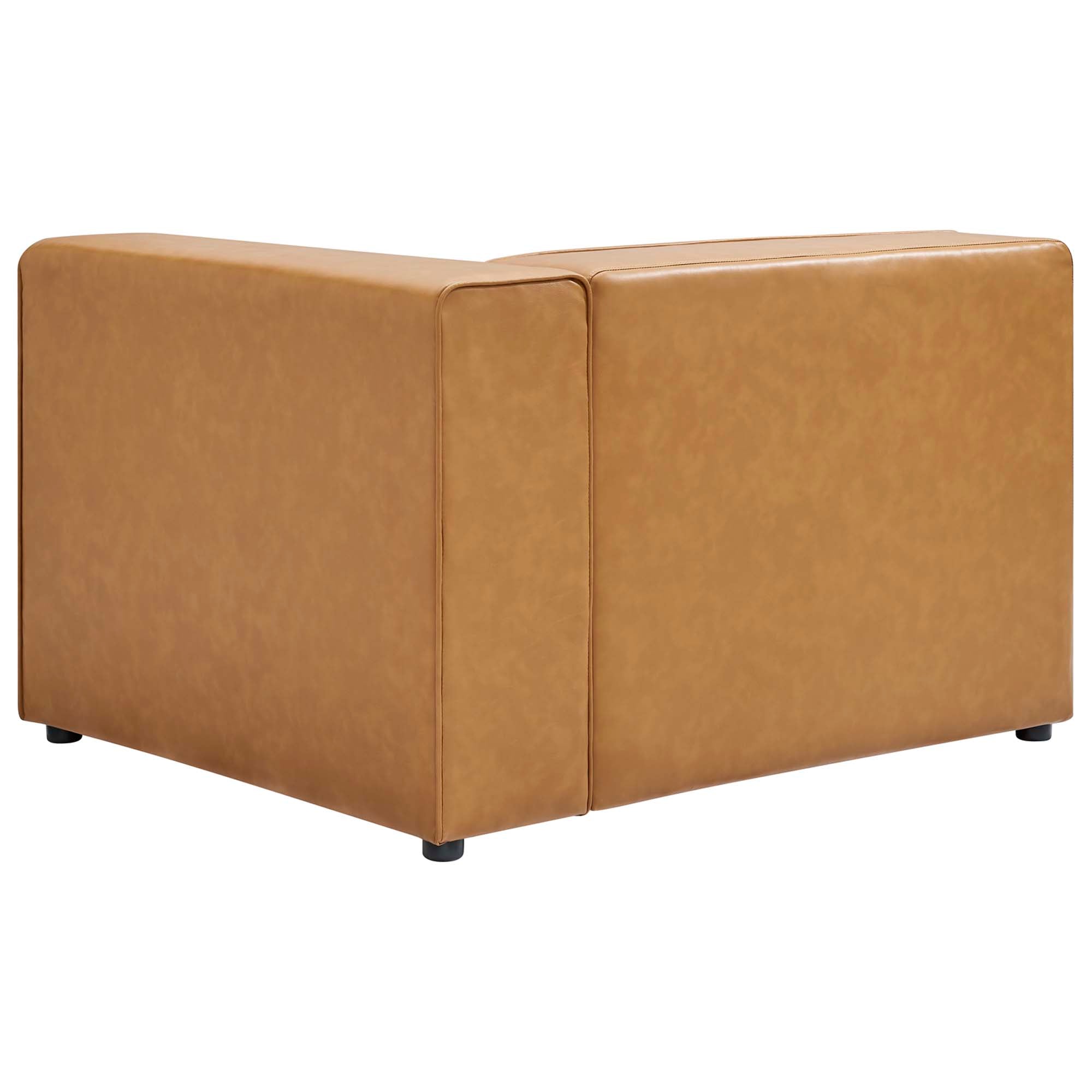 Mingle Vegan Leather Right-Arm Chair by Modway