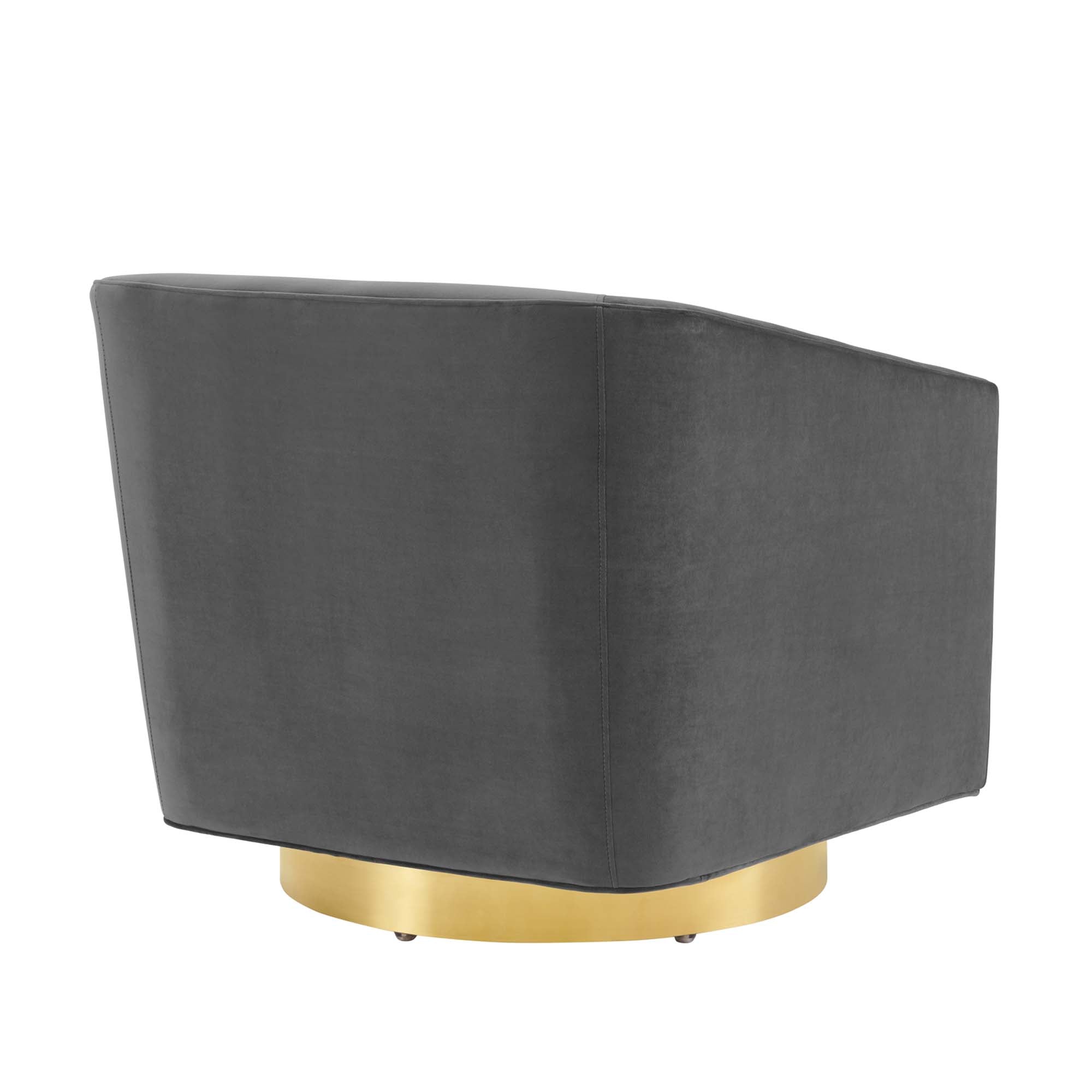 Twist Accent Lounge Performance Velvet Swivel Chair by Modway